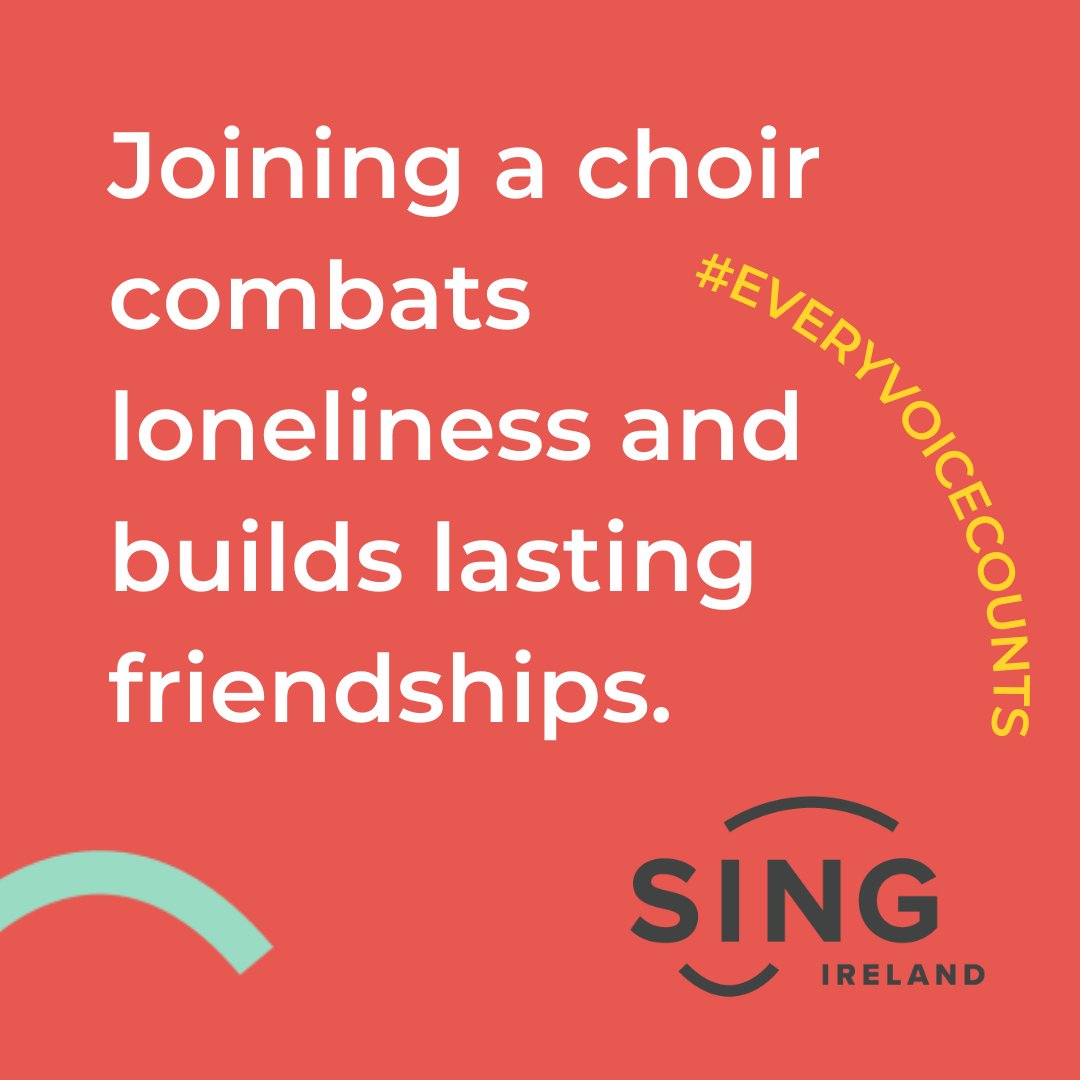 Choirs +singing groups are more than just musical ensembles - they are vibrant communities built on connection, collaboration, and shared purpose.

Why not browse our Membership Directory and find a singing group near you 👉eu1.hubs.ly/H0gN8S90 #SingIreland #EveryVoiceCounts