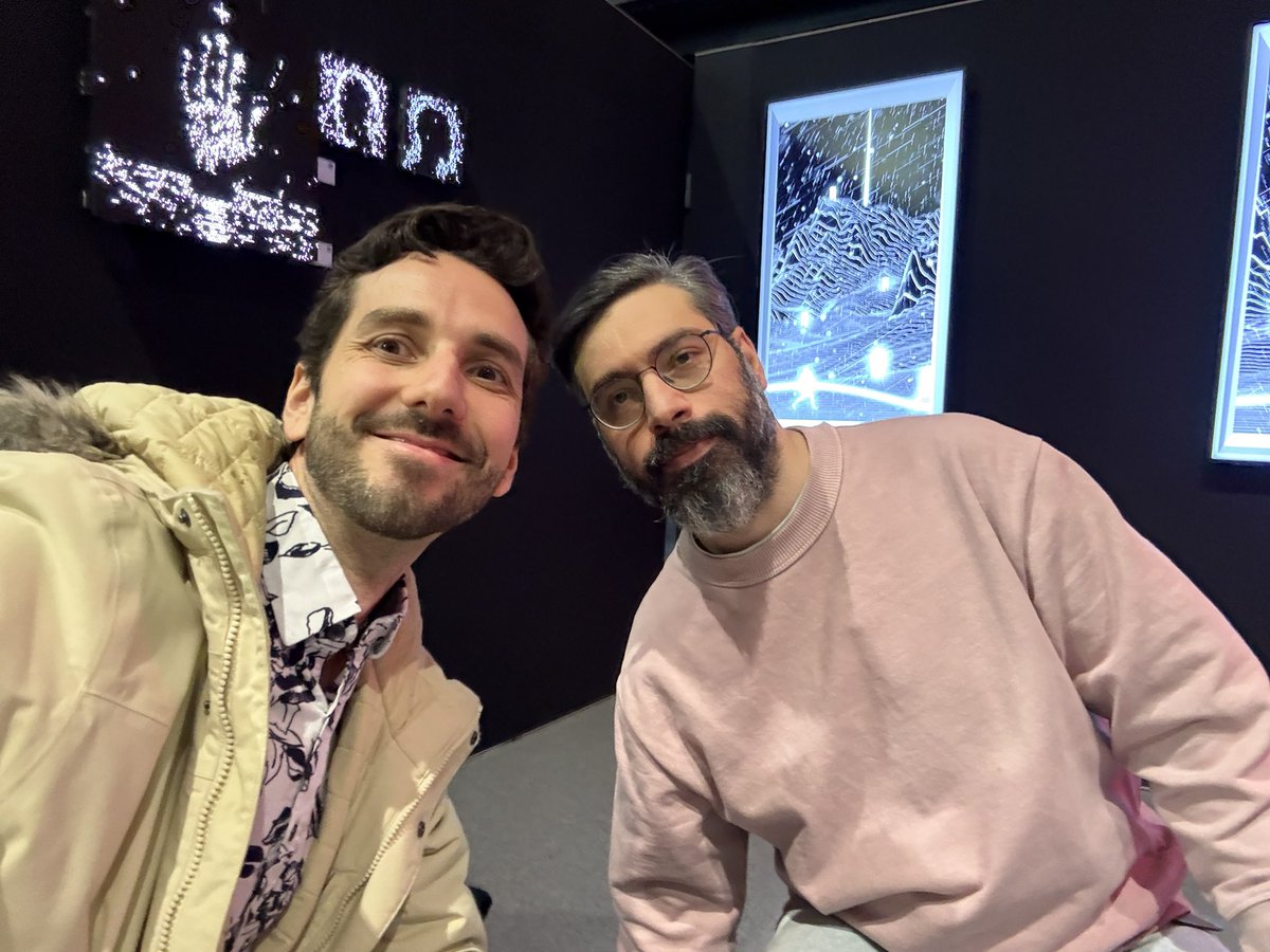 Great meeting you <a href="/cemhah/">Cemhah</a> at <a href="/nft_paris/">NFT Paris</a>! Loved exploring Chaos &amp; Order and the interplay between randomness &amp; structure in digital art. Would love to see an article on <a href="/VJsMag/">VJs Mag</a> diving deeper into this incredible work! 🎨✨ #NFTParis #DigitalArt #LightArt