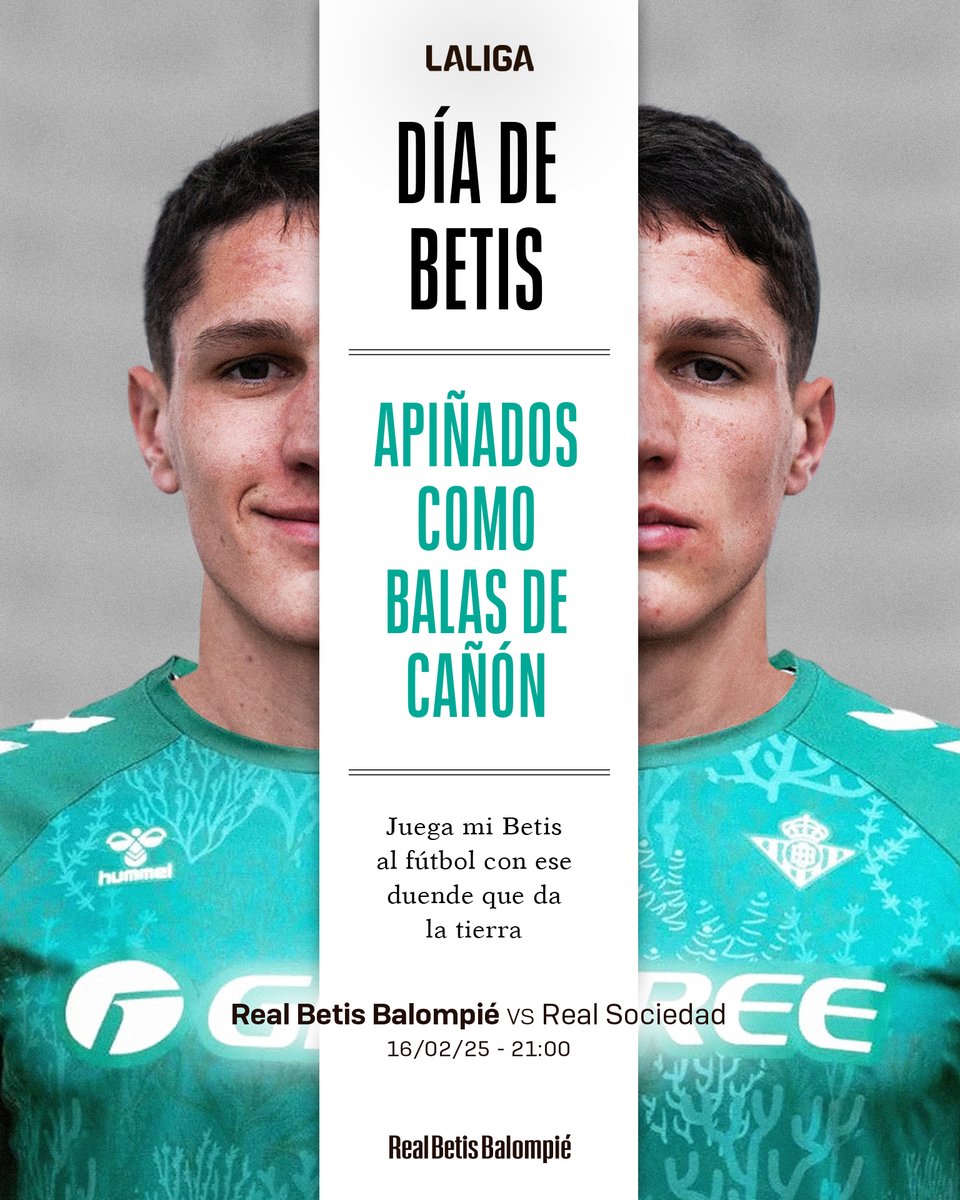 RealBetis's tweet image. 💚💚💚

Hoy es diferente... ¡hoy es #DíaDeBetis!