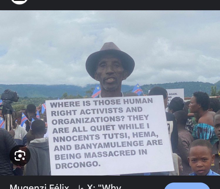 EmmyKazura's tweet photo. @IMITAMENWA200PK @NBA @F1 @Arsenal @FCBayern @PSG_English @kayikwambaT @AthousandBrains @IngabireIm @HarelimanaAK @DrMumbogoSV @UmwamikaziRw @LeonPMuhire @liraduku @MunezaEmmanuel @evaristemur @FelixMugenzi The collaboration between Tshisekedi, FDLR, RSA and Ndayishimiye poses a serious threat to regional stability.
Shame on @EU_Commission for supporting mr. Thilombo to kill Rwandophone in DRC.
#DRCISKILLING https://t.co/kCWItHT5EO