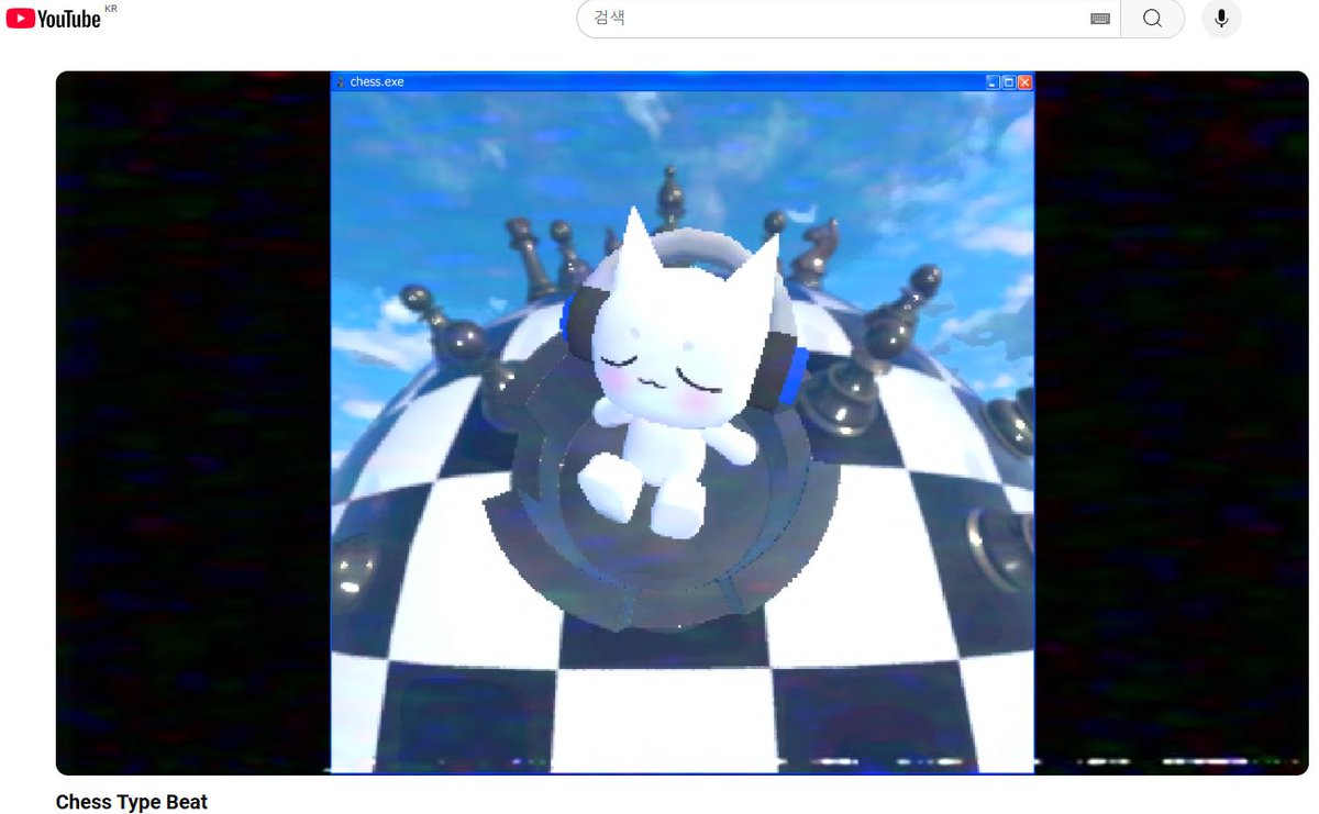 유튜브에서 이걸 클릭했다가 체스판을 보고선 꾸꾸세이뜬 3관이 생각나버렸네요.