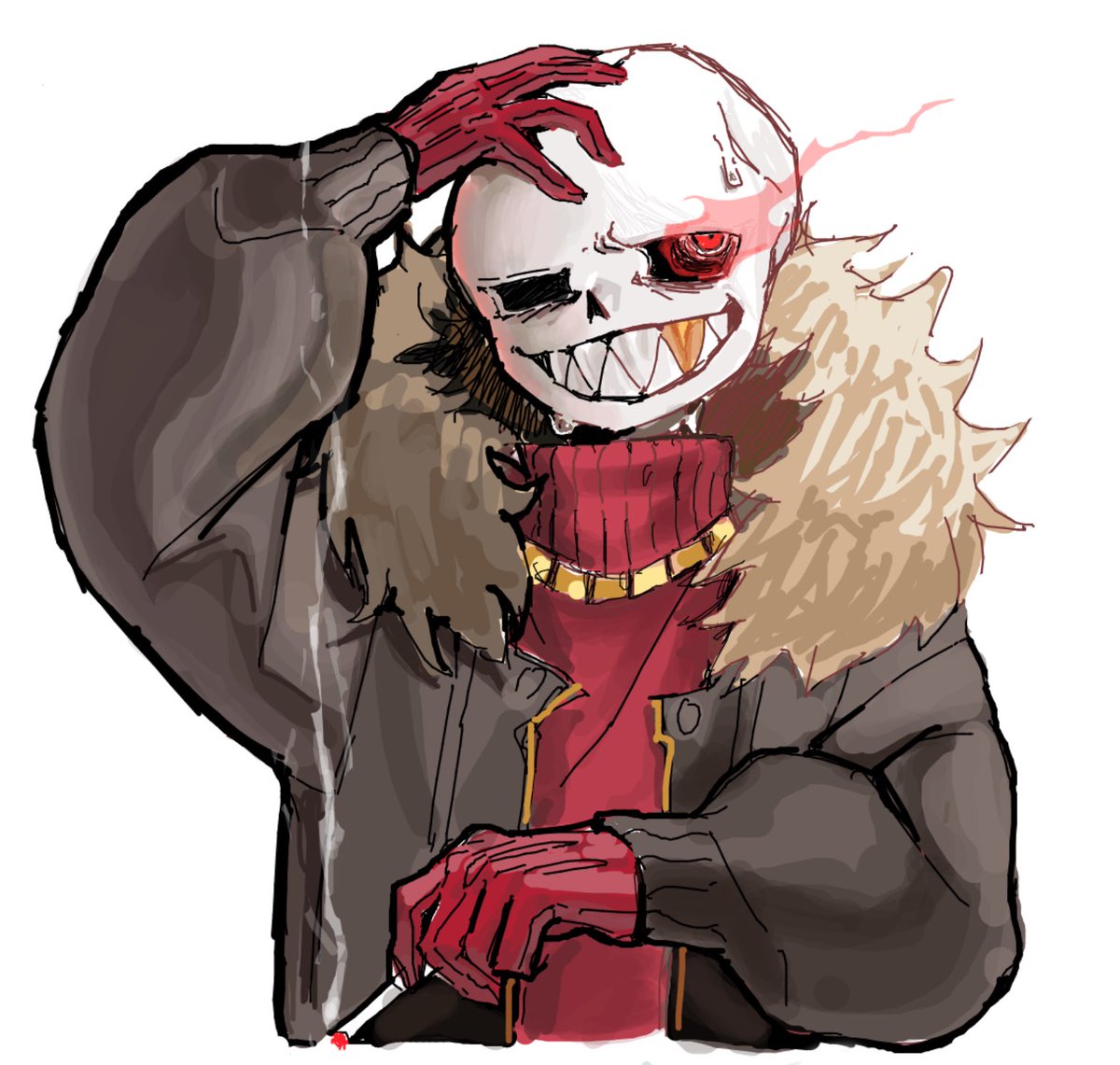 絵茶マスタード
#undertaleAU