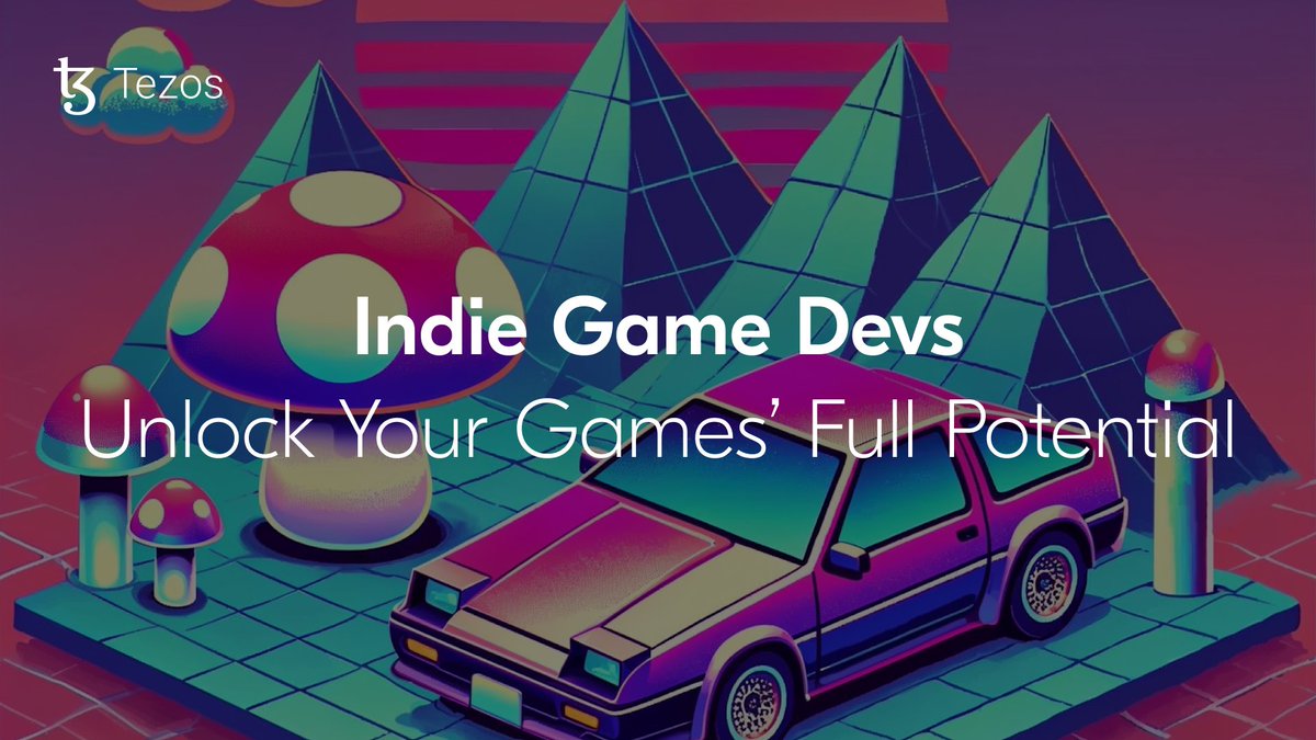 Tezos (@tezos) on Twitter photo 🎮 Indie game developers, unlock your game’s full potential with Tezos 🎮
From seamless tools to funding support, Tezos helps you scale in-game economies, onboard players, and build with confidence whether building on L1 or its EVM-compatible L2 <a href="/Etherlink/">Etherlink 🔗</a>.
Here’s how 👇
(1/6) 🎮 Indie game developers, unlock your game’s full potential with Tezos 🎮
From seamless tools to funding support, Tezos helps you scale in-game economies, onboard players, and build with confidence whether building on L1 or its EVM-compatible L2 <a href="/Etherlink/">Etherlink 🔗</a>.
Here’s how 👇
(1/6)