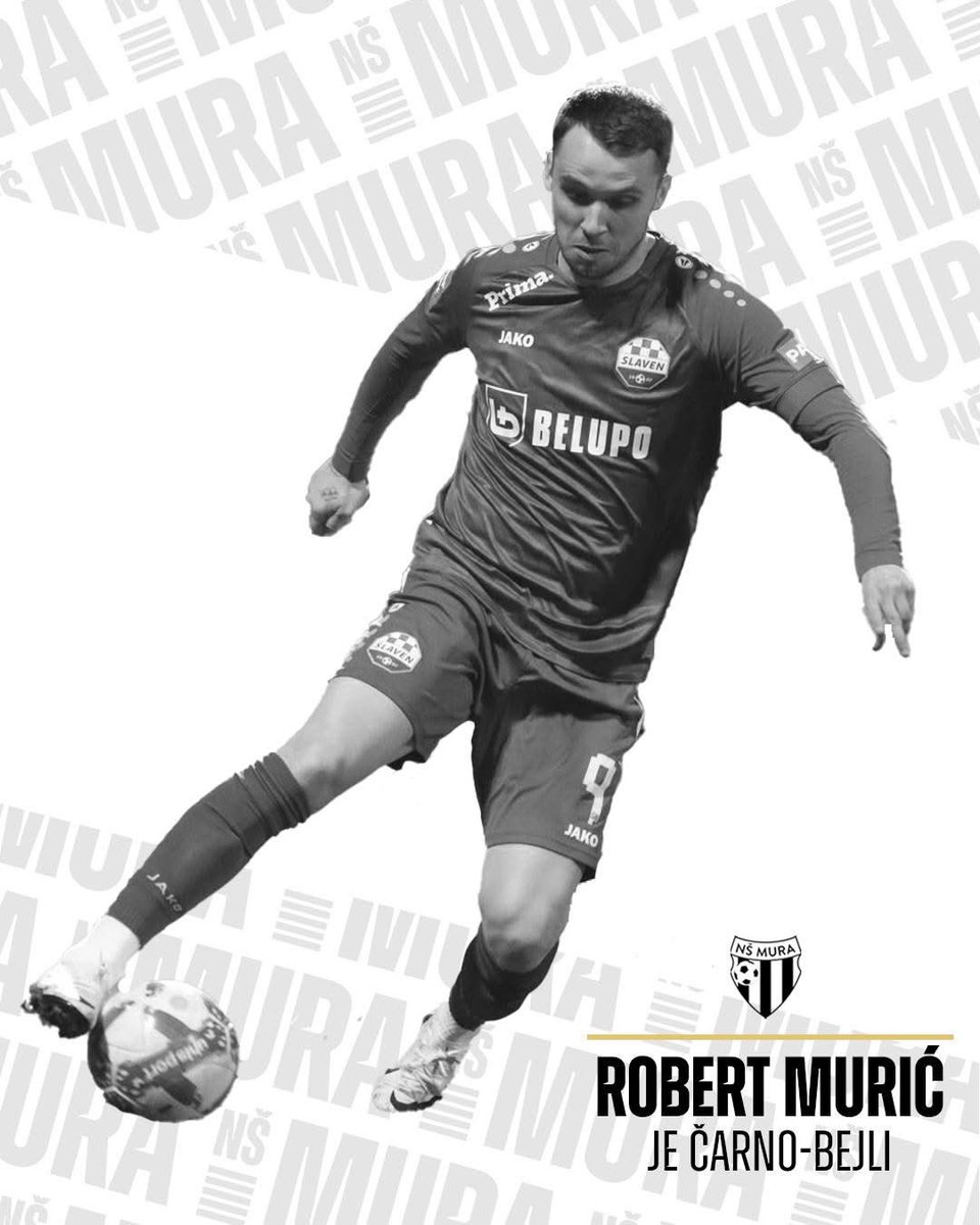 𝐑𝐨𝐛𝐞𝐫𝐭 𝐌𝐮𝐫𝐢𝐜́ 𝐣𝐞 𝐜̌𝐚𝐫𝐧𝐨-𝐛𝐞𝐣𝐥𝐢!

Hrvaški krilni nogometaš z bogatim nogometnim življenjepisom je nov nogometaš Mure. Več - nsmura.si/robert-muric-j…

#čarnobejli #mismomura #samomura