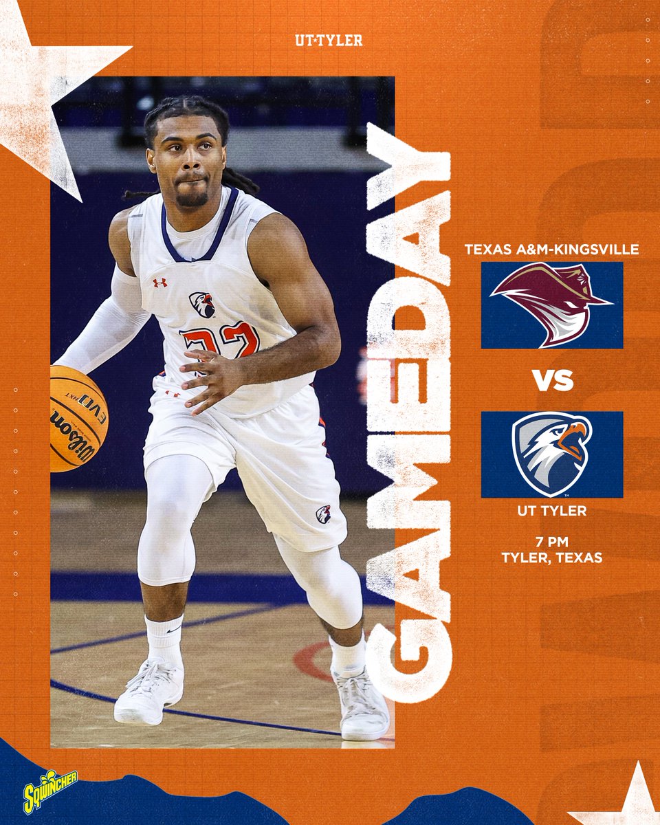 UT Tyler Patriots (@uttylerpatriots) on Twitter photo MBB | IT'S GAME DAY!
Senior day awaits <a href="/uttylermbb/">UT Tyler Men's Basketball</a> as they celebrate seven seniors who made key impacts on and off the court!
STATS: tinyurl.com/3b5m2587
STREAM: tinyurl.com/2kxk9jvz
#SwoopSwoop MBB | IT'S GAME DAY!
Senior day awaits <a href="/uttylermbb/">UT Tyler Men's Basketball</a> as they celebrate seven seniors who made key impacts on and off the court!
STATS: tinyurl.com/3b5m2587
STREAM: tinyurl.com/2kxk9jvz
#SwoopSwoop