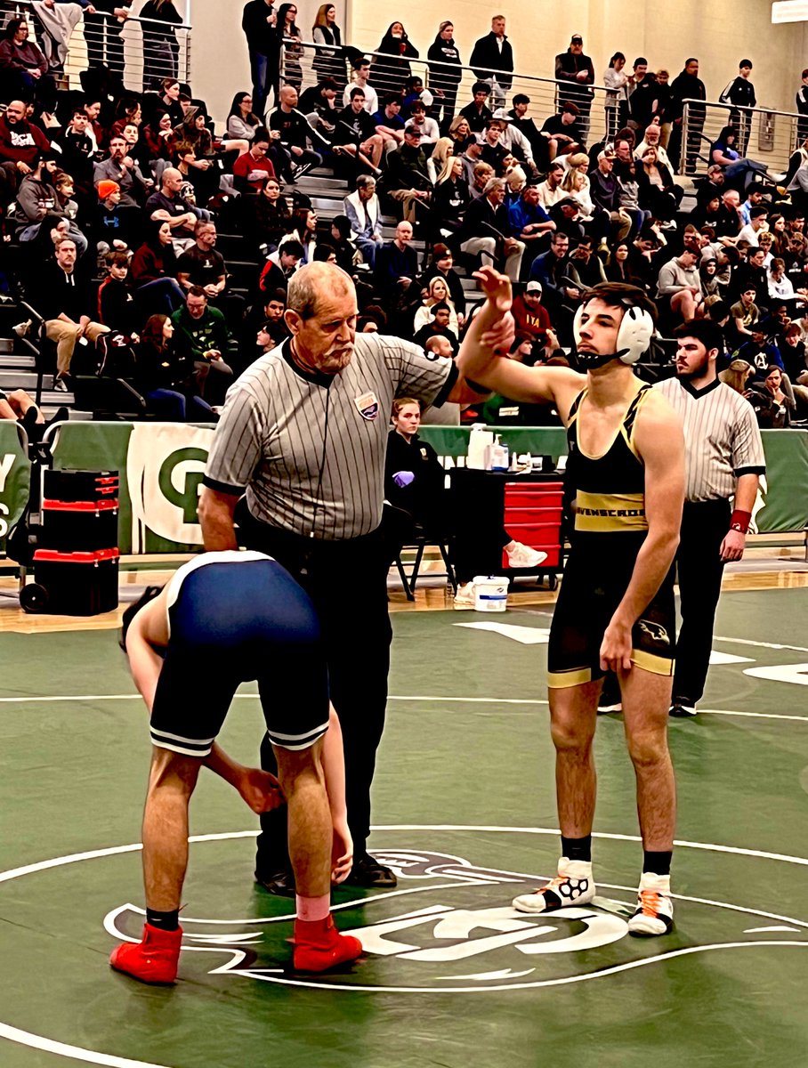 Mikey Leaf semifinal win breaks yet another school record:  Wins in a single season with 46! 

Senior has taken full advantage of the ambitious match count on this year’s schedule!   One more match tonight with a chance of bonus wrestling at Prep Nationals