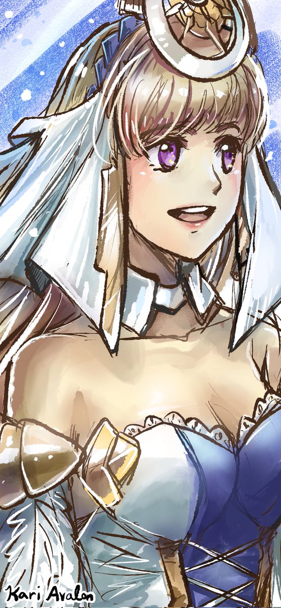 Hello, I practiced drawing on my new phone again. (・ω・);

This time, I doodled Cloche Leythal Pastalia from "Ar tonelico 2." I warmed up to her a lot after listening to her associated drama CD years ago.

#kariavalonart #アルトネリコ #アルトネリコ2 #Artonelico