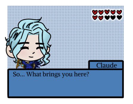 As he asks what brings you here, you say…

a. it was an accident. you were trying to find someone else.
b. you’ve brought him a surprise…