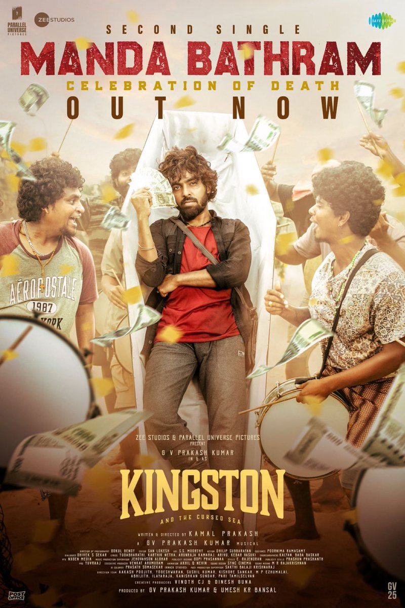 MohanRa26189759's tweet photo. #MandaBathram, second single from #Kingston out now!

▶️ https://t.co/DbQv2lnhRl

A @gvprakash musical https://t.co/EWA2uxvpin