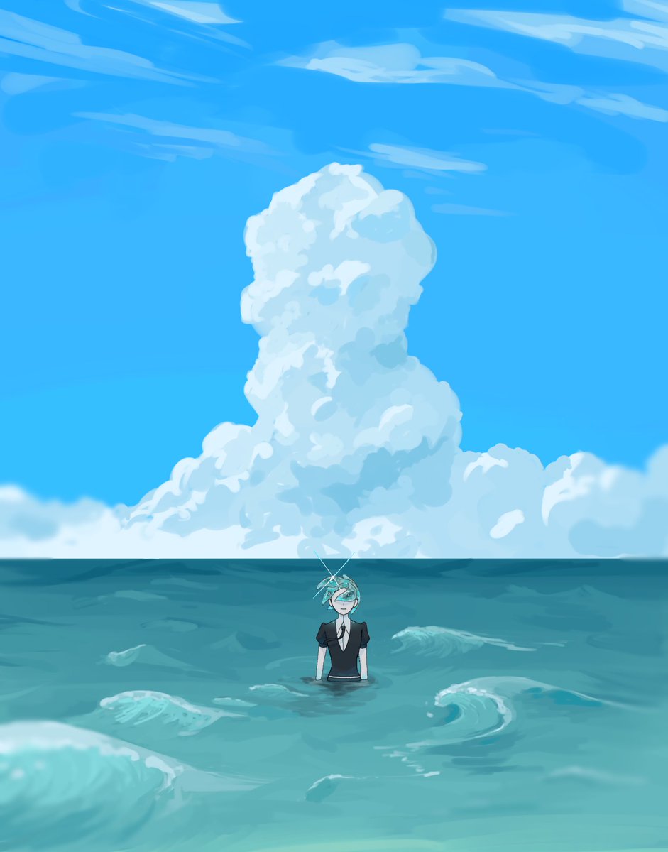 無気力お化け。 tweet media