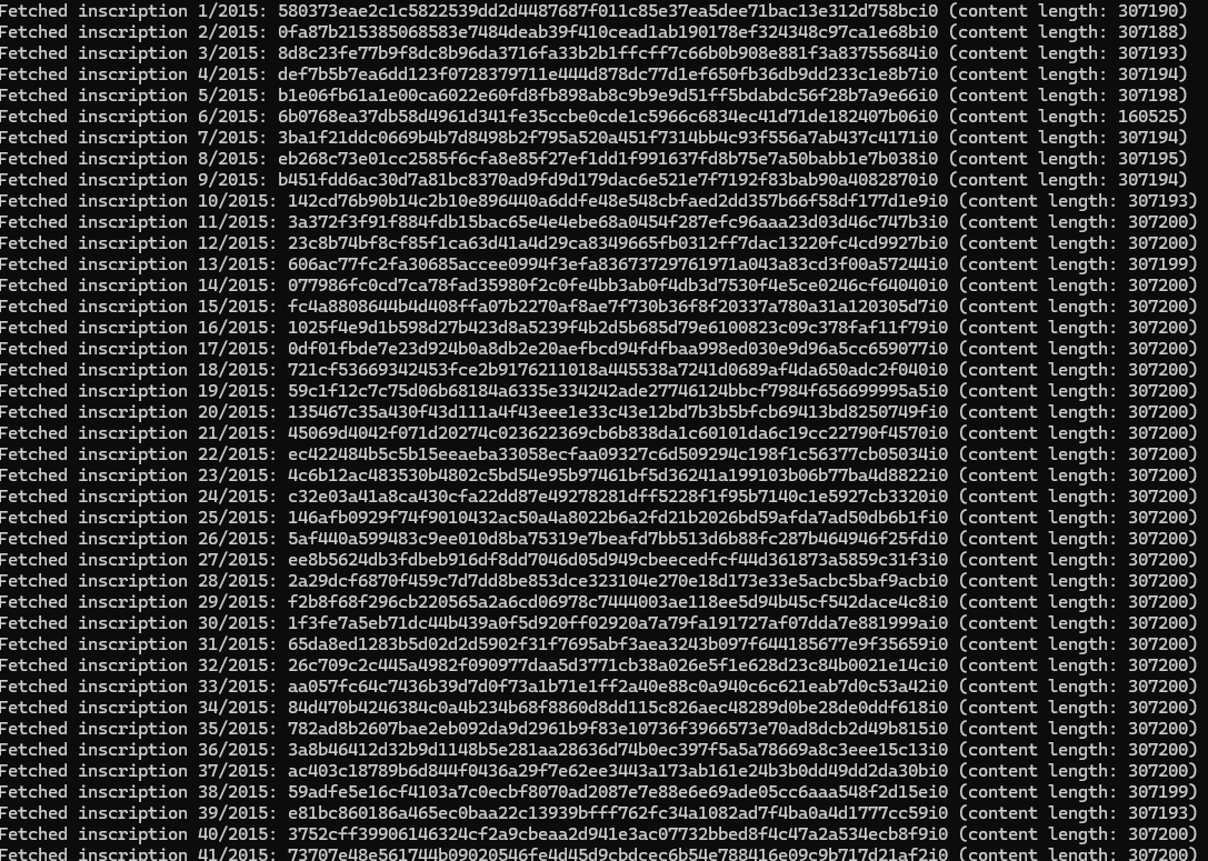 CryptoTrexNFT's tweet photo. Needs over 4500x inscriptions to build 111x Avatars with fully animated capabilities 👀 - Not to mention the time &amp; resources to inscribe em limb by limb...🔥🦖 https://t.co/BhEFfWFfz4