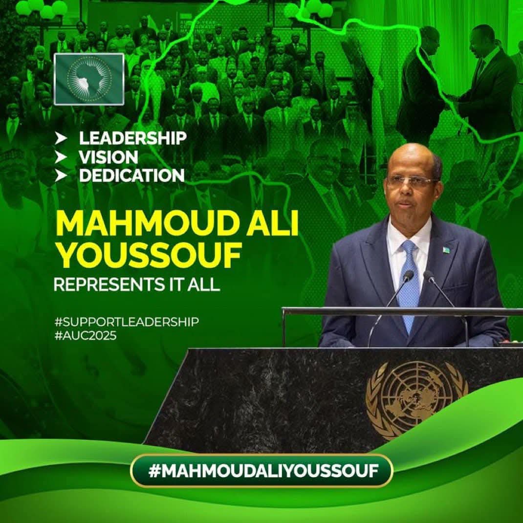 looge99's tweet image. Wasiirka arimaha dibadda ee dalka Jabuuti ayaa ku guulaystay hogaaminta midowga Africa.