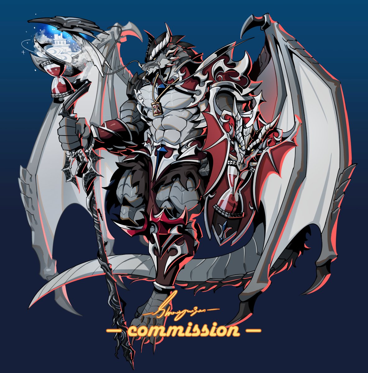 【山云服装定制】法师与盗贼

谢谢老板来稿

画龙给我画懵了！！！

#commission #ocartist #OC #draw #FURRY #furryart #orange #animal #cute #shanyunjun #cyberpunk #furrycommision #furryartist #furryarwork