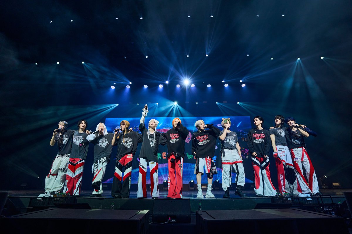 LiveNationTW's tweet photo. 「愛你們！」
神顏頂流男團 JO1 北流帥氣開唱！〈Love Seeker〉、〈WHERE DO WE GO〉等舞曲連發，大喊「比小籠包更愛JAM」、「我們會再回來」 🫶🏼 WE ALL ❤️JO1 ！期待下次相見！

JAM, thank you all for coming to JO1 WORLD TOUR JO1DER SHOW 2025 ’WHEREVER WE ARE’ IN TAIPEI. See you next time! https://t.co/89qow1sLj8