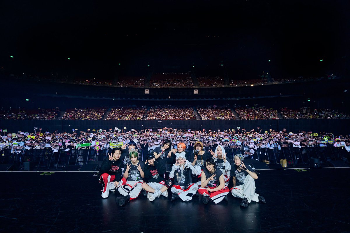 LiveNationTW's tweet photo. 「愛你們！」
神顏頂流男團 JO1 北流帥氣開唱！〈Love Seeker〉、〈WHERE DO WE GO〉等舞曲連發，大喊「比小籠包更愛JAM」、「我們會再回來」 🫶🏼 WE ALL ❤️JO1 ！期待下次相見！

JAM, thank you all for coming to JO1 WORLD TOUR JO1DER SHOW 2025 ’WHEREVER WE ARE’ IN TAIPEI. See you next time! https://t.co/89qow1sLj8