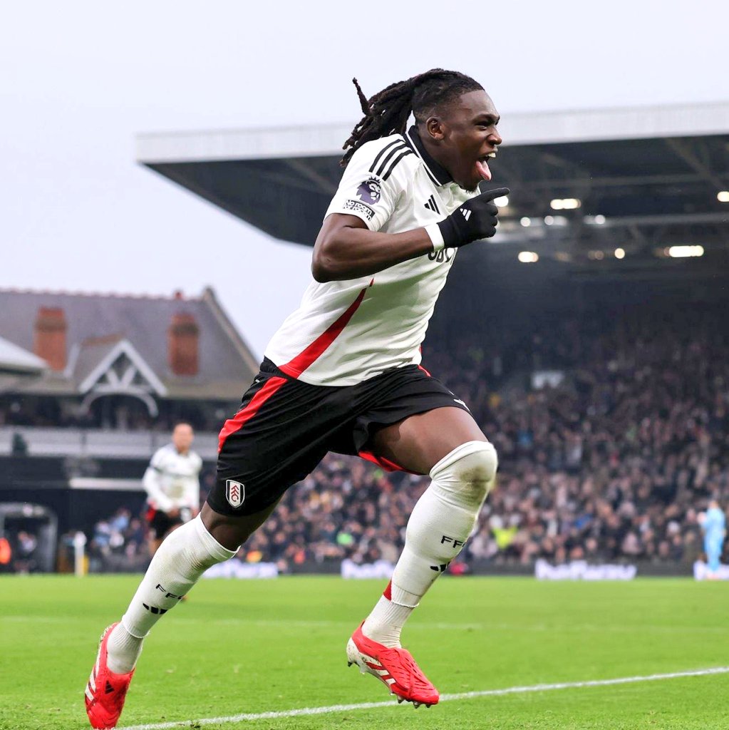 Calvin Bassey grabs his first Premier League goal of the season! 💪🏽

Means a lot for him &amp; Fulham ✨