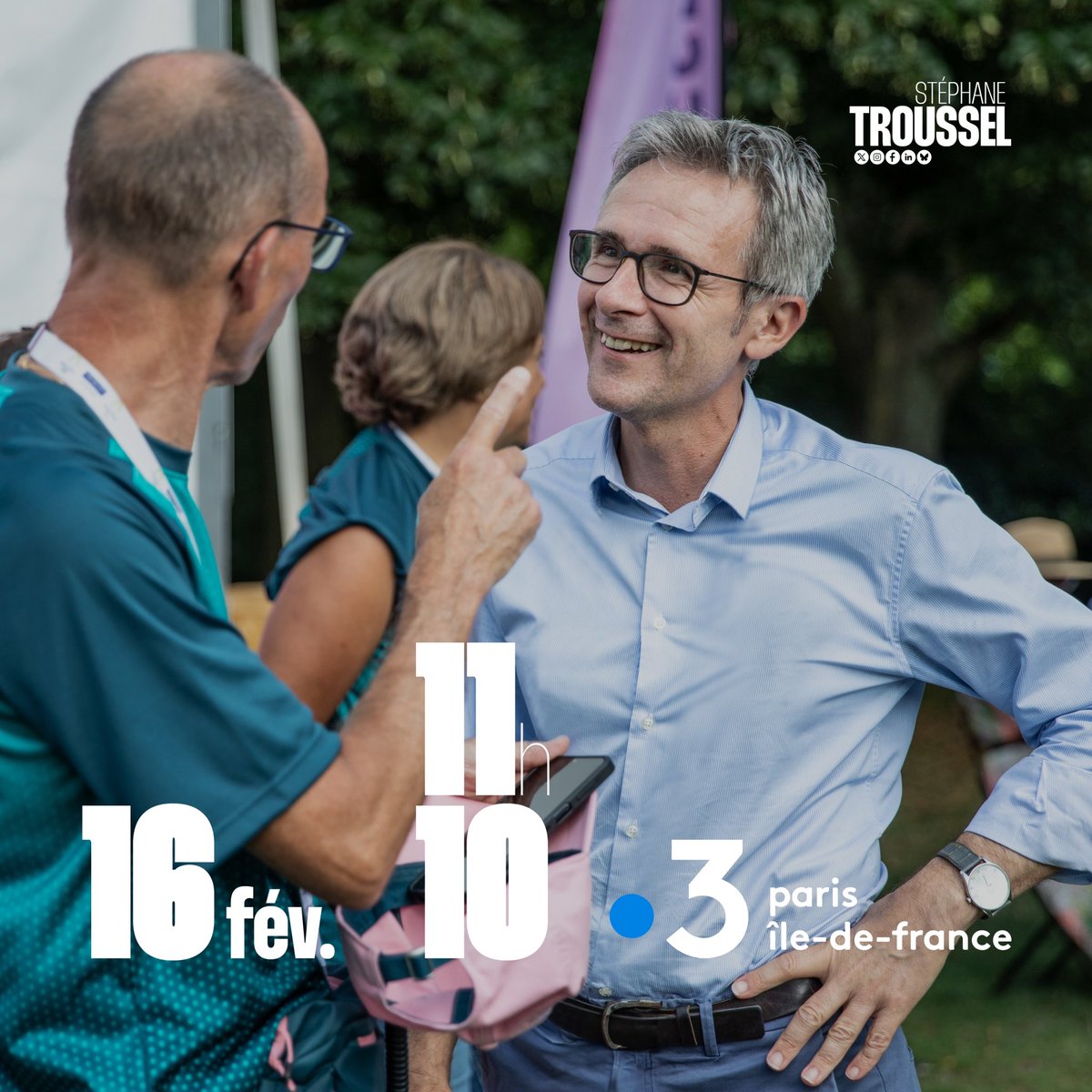 Stéphane Troussel (@stephantroussel) on Twitter photo Rendez-vous demain matin à 11h10 sur <a href="/France3Paris/">France 3 Paris/Ile-de-France</a> dans #DimancheEnPolitique !
- avec <a href="/CarriereFlorent/">Florent CARRIERE</a> Rendez-vous demain matin à 11h10 sur <a href="/France3Paris/">France 3 Paris/Ile-de-France</a> dans #DimancheEnPolitique !
- avec <a href="/CarriereFlorent/">Florent CARRIERE</a>