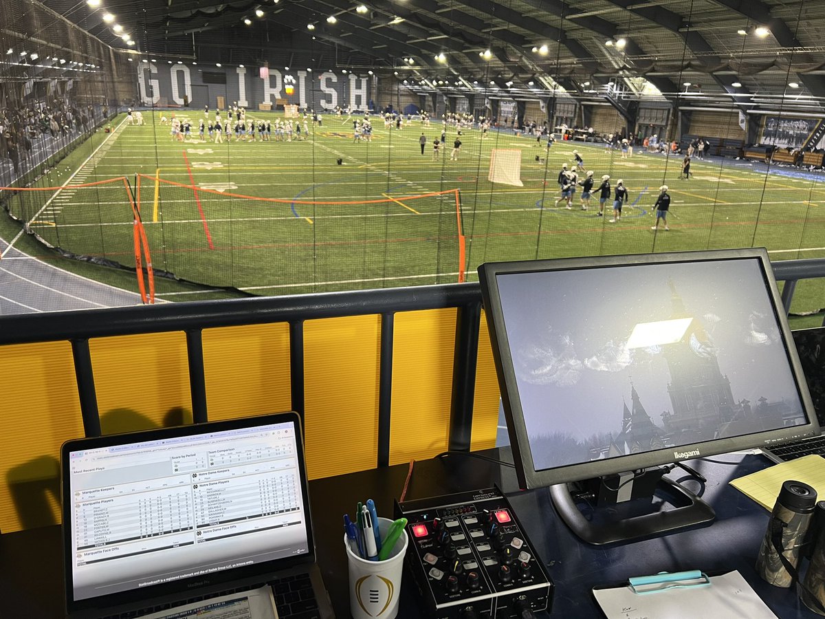 ND Men’s Lacrosse plays for the 2nd time in 4 days as they take on Marquette at noon!

Hope you can join Brian Benedict and myself on the <a href="/ACCNetworkExtra/">ACC Network Extra</a>!