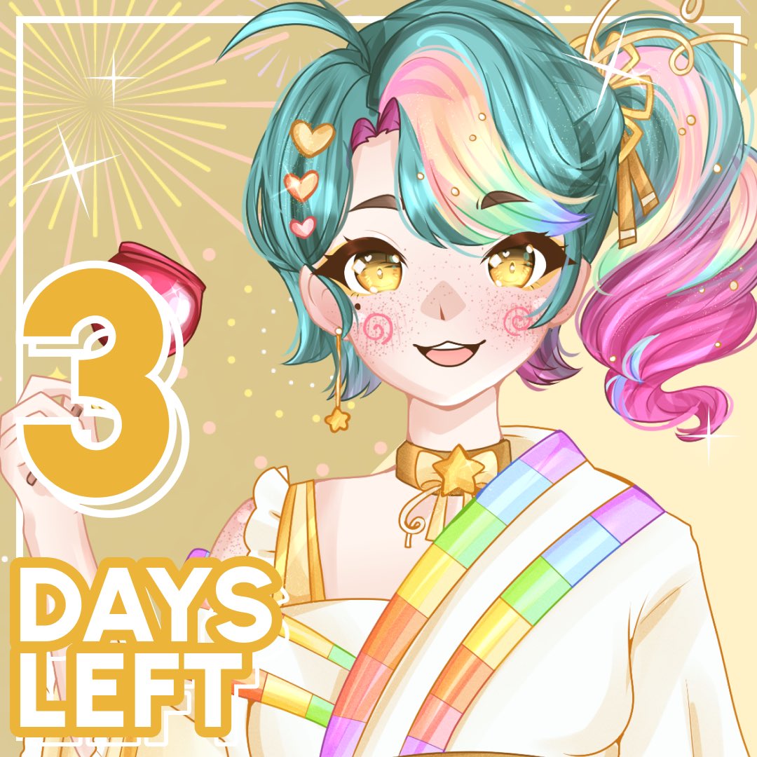 NETDREAM_idol's tweet photo. Just 3 days left until “Rainbow Burst”! 💛
#idolmaster #lovelive #bangdream #youtaite #pjsekai #pjsk #covergroup #utaite #idols #idol https://t.co/9sWnHbIm1y