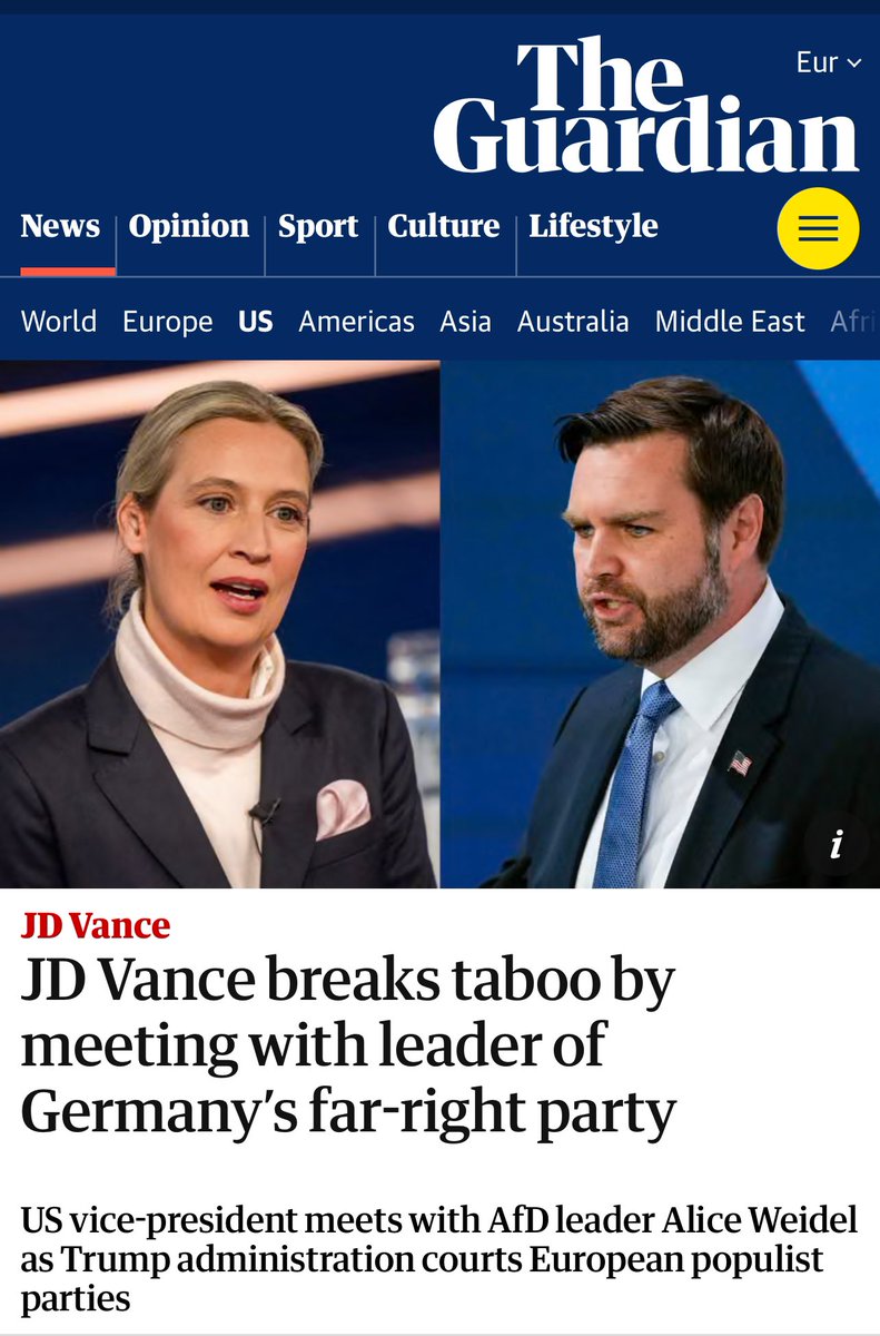 Now also trying to destabilise sovereign European countries…
Who ever though US only wanted the best for the Germany/Europe and not only for themselves, should at least now start thinking.