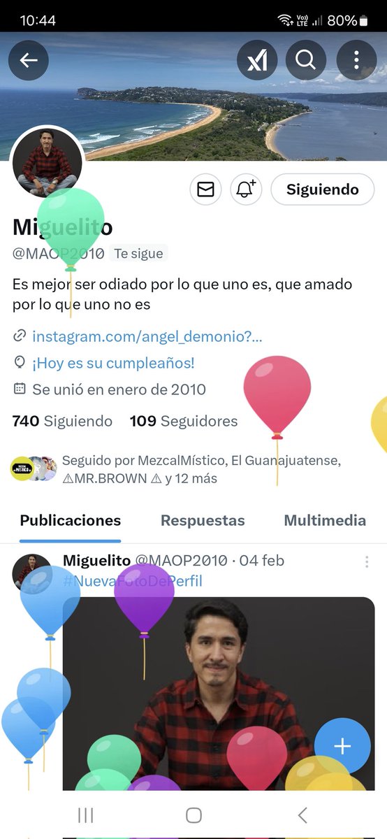 OmidTrev's tweet photo. @MAOP2010 QUE TENGAS UN MARAVILLOSO CUMPLE MIGO!!!     TE ABRAZO Y DESEO LO MEJOR!!!  FELICIDADES!!!! https://t.co/mKNpxPnScQ