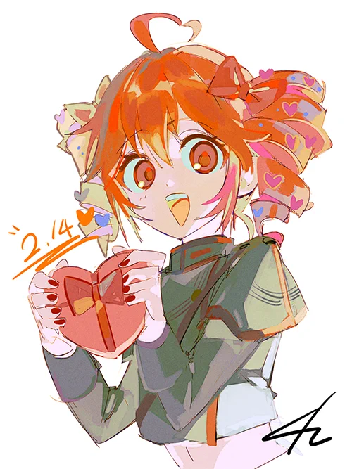 늦었지만 2.14 #重音テト