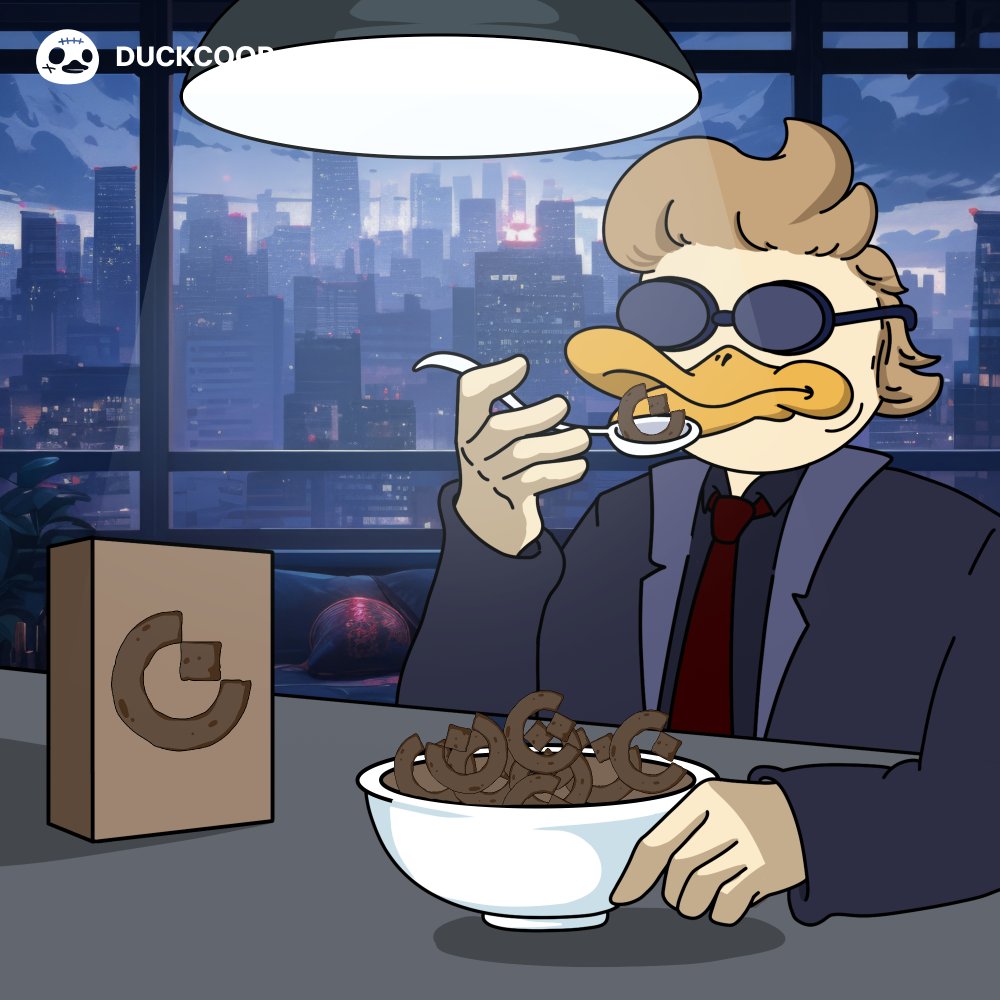 They want to know what my preferred cereal is 👀

🎮 Gaming, Events, FREE $DUCKS: t.me/duckscoop_bot/…

#DuckCoop #DUCKS