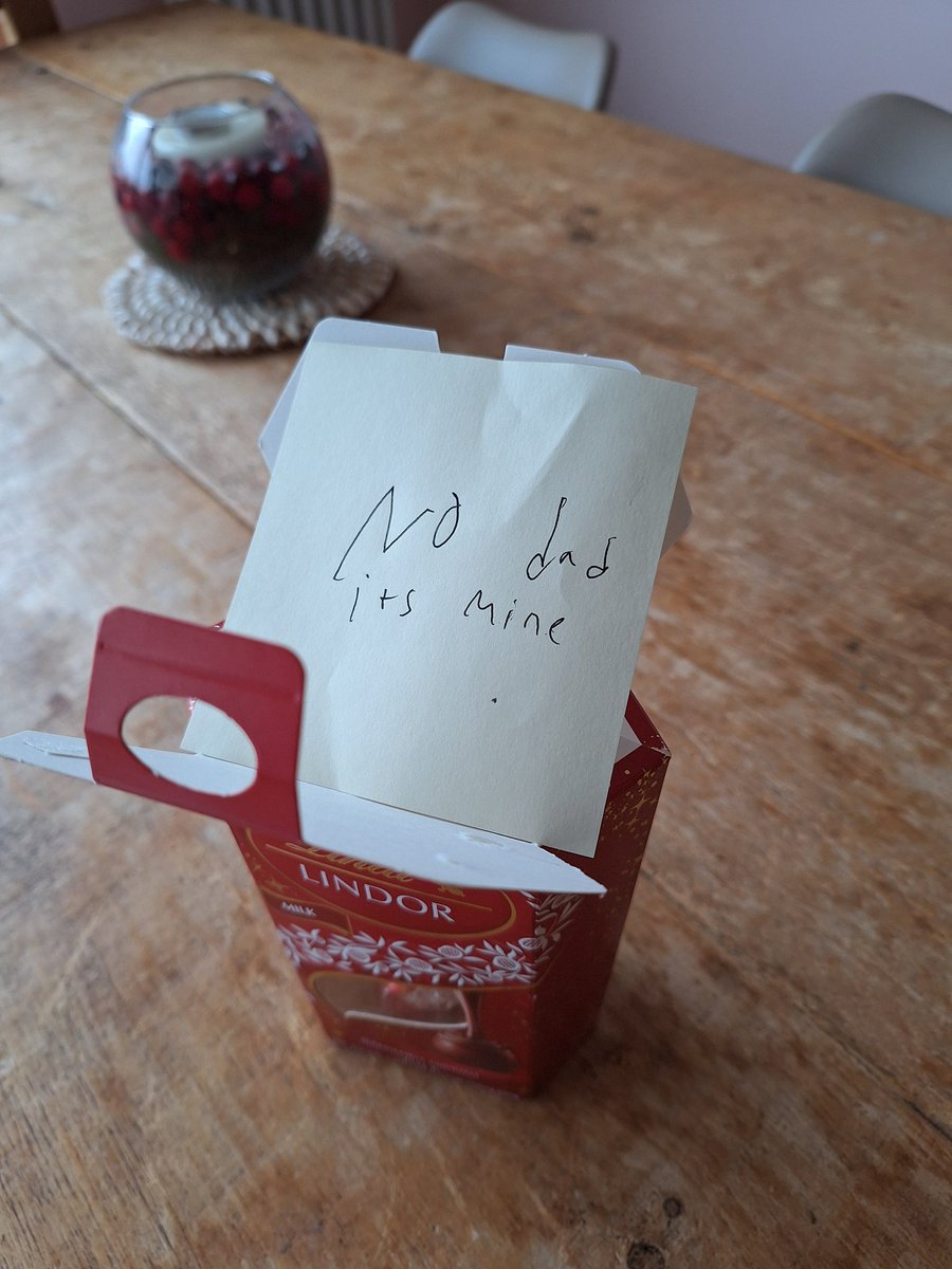 The child has spoken

#SaturdayVibes #chocolate