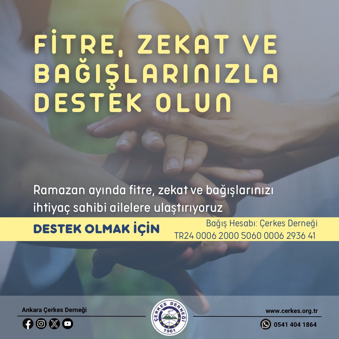 FİTRE, ZEKAT ve BAĞIŞLARINIZLA İHTİYAÇ SAHİPLERİNE DESTEK OLUN!

Birlik ve beraberliğin, dayanışmanın ve yardımlaşmanın ön planda olduğu Ramazan ayında fitre, zekat ve bağışlarınızı ihtiyaç sahibi ailelerimize ulaştırıyoruz. Sizler de bu dayanışmaya destek olmak isterseniz