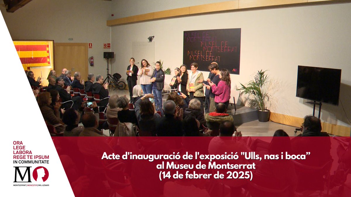 Abadia de Montserrat (@montserratinfo) on Twitter photo 🎥 Nou vídeo de #MontserratTV | Ja podeu recuperar l'acte d'inauguració de l'exposició "Ulls, nas i boca" al <a href="/MuseuMontserrat/">Museu de Montserrat</a> 🎨.
▶️youtu.be/_yK9MpmUyiY 🎥 Nou vídeo de #MontserratTV | Ja podeu recuperar l'acte d'inauguració de l'exposició "Ulls, nas i boca" al <a href="/MuseuMontserrat/">Museu de Montserrat</a> 🎨.
▶️youtu.be/_yK9MpmUyiY