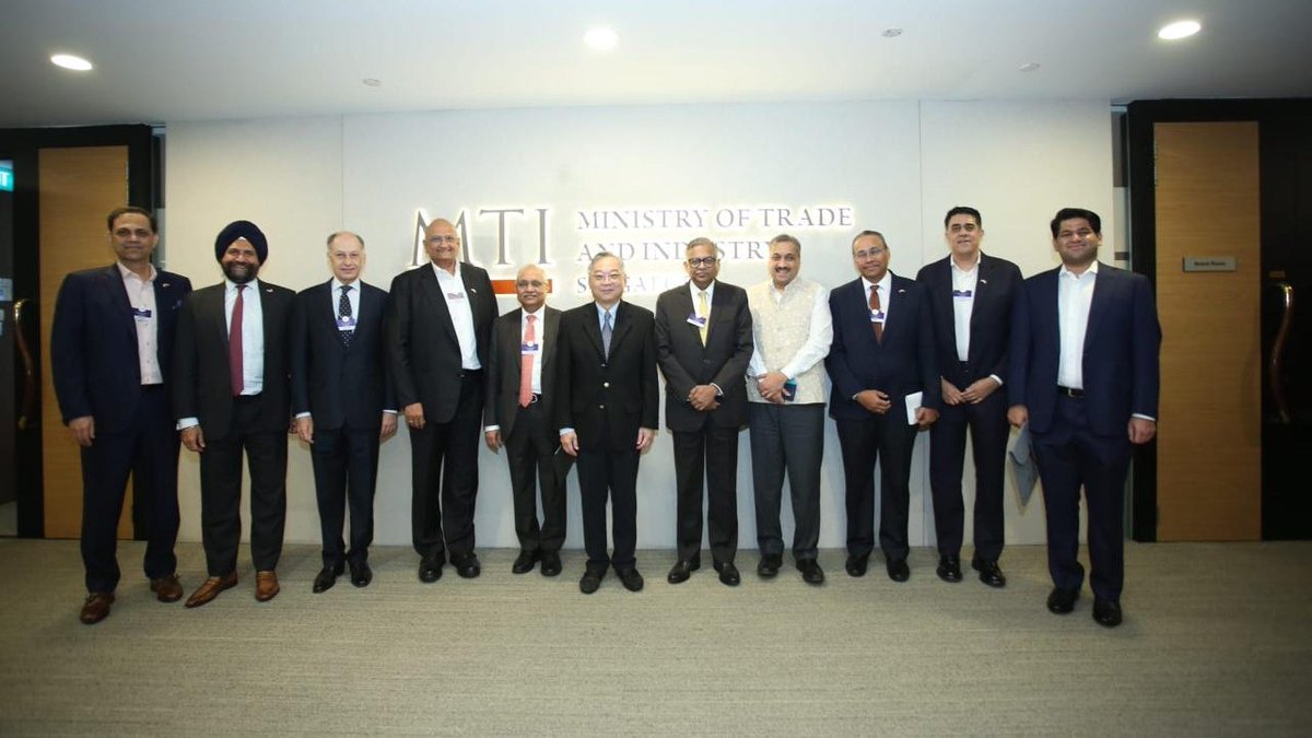The CII Core Group on Singapore called on Mr Gan Kim Yong, Deputy Prime Minister and Minister for Trade and Industry of the Republic of Singapore on 14 February 2025. Discussions focused on enhancing India-Singapore trade &amp; investment.
The CII Core Group on Singapore delegation