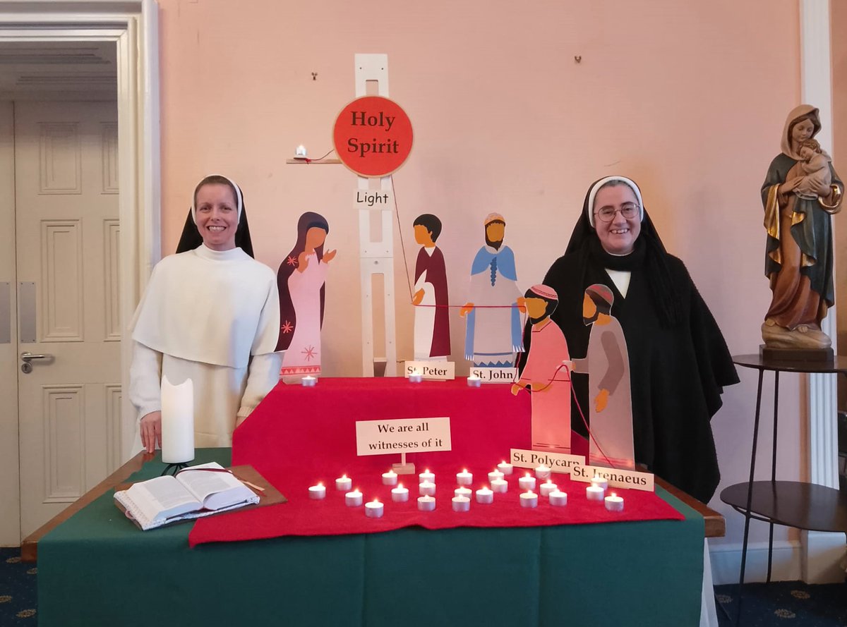 DomSrStJoseph's tweet photo. Today is Sr Hyacinthe and Sr Cooey's last day in Ireland! Please #pray for the retreat day they are leading today & for their safe journey back to England tomorrow. Here are a few more photos from their work this week 😊🙏
#mission #dominicansisters #faithformation #catechists https://t.co/67Pq6c3uBo