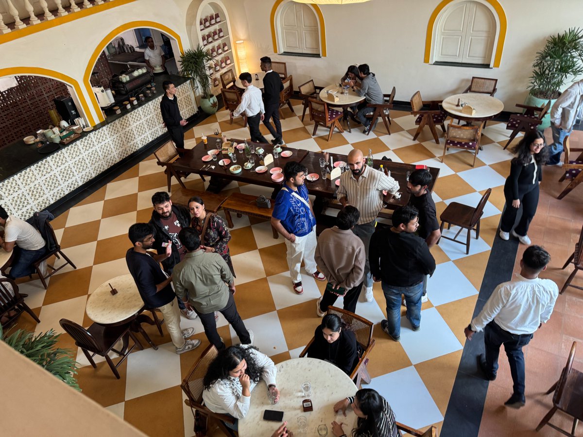 AfterOfficeHQ's tweet image. Thank you for coming to the AOH Delhi Meet & Greet! It was incredible to see designers from Delhi and beyond come together to discuss all things art, design, and AI over coffee and good food.
From insightful conversations to exciting job opportunities, the energy in the room…