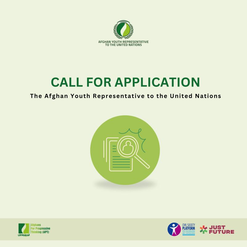 opportunitiesfy's tweet photo. 🌍✨ Apply now for the Afghan Youth Representative to the UN! Represent Afghan youth globally, advocate for women’s rights &amp; education, and travel to Europe &amp; the U.S. 🌎
🗓️ Deadline: March 10, 2025
🔗 https://t.co/WBTnUiePDA
 #AfghanYouth #Leadership #UN https://t.co/ztFfXD1Fta