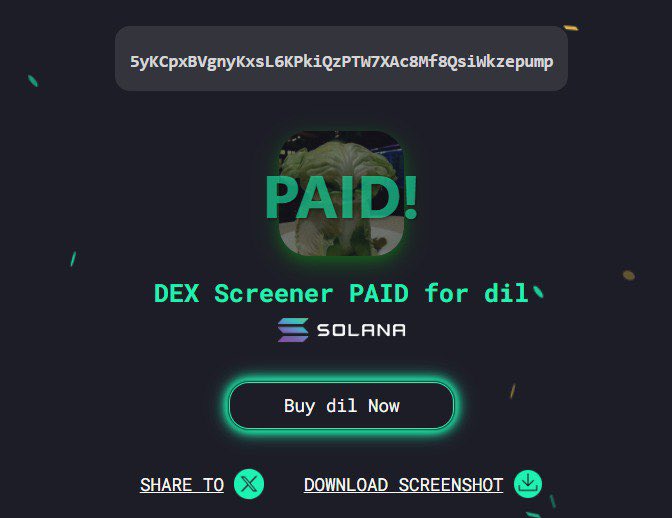 Zghire_'s tweet photo. Dex is paid at 15k for this unique and cute dog $DIL

Sure this migrate right?

If it doesn’t i’m guaranteed to force myself to jeet 2x plays moving forward lol can’t handle this market conditions

5yKCpxBVgnyKxsL6KPkiQzPTW7XAc8Mf8QsiWkzepump https://t.co/jEhEwD5A1W