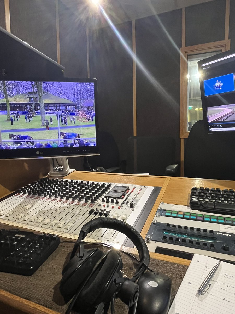 Live on William Hill Radio this afternoon! 🎙️

Alongside <a href="/johnoconnell6/">john o'connell</a>, <a href="/WillSmith_2/">Will Smith</a> and Ken Pitterson for all the action on Ascot Chase day!