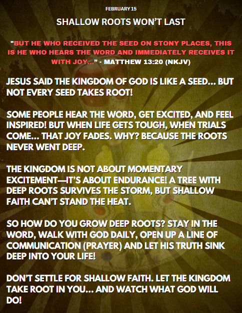 RethinkinDollar's tweet image. Daily Devotional 🙏🏾 #saturdaymorning #KingdomRoots #DeepFaith #EndureInChrist