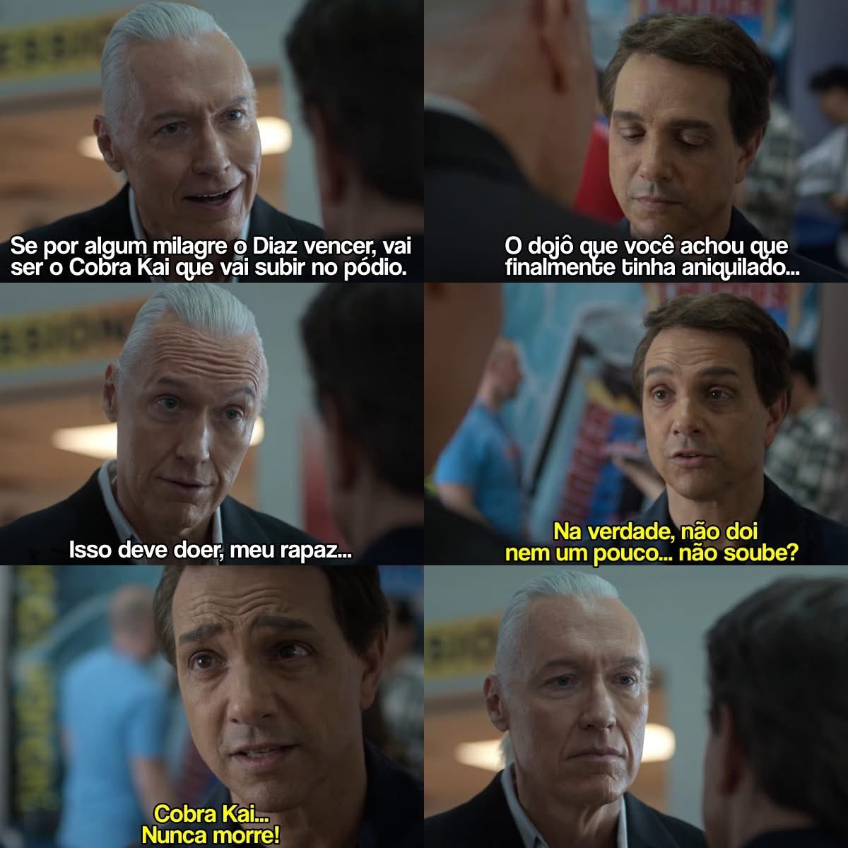 cobrakaibrazil's tweet image. COBRA KAI NUNCA MORRE!