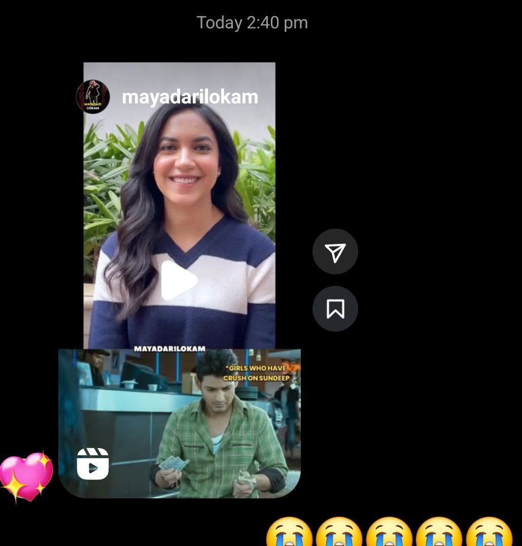 subhaashiniii's tweet photo. Whatttt is this behavior #Babyma  @sundeepkishan 😭😭😭 https://t.co/Shvb5uDeez
