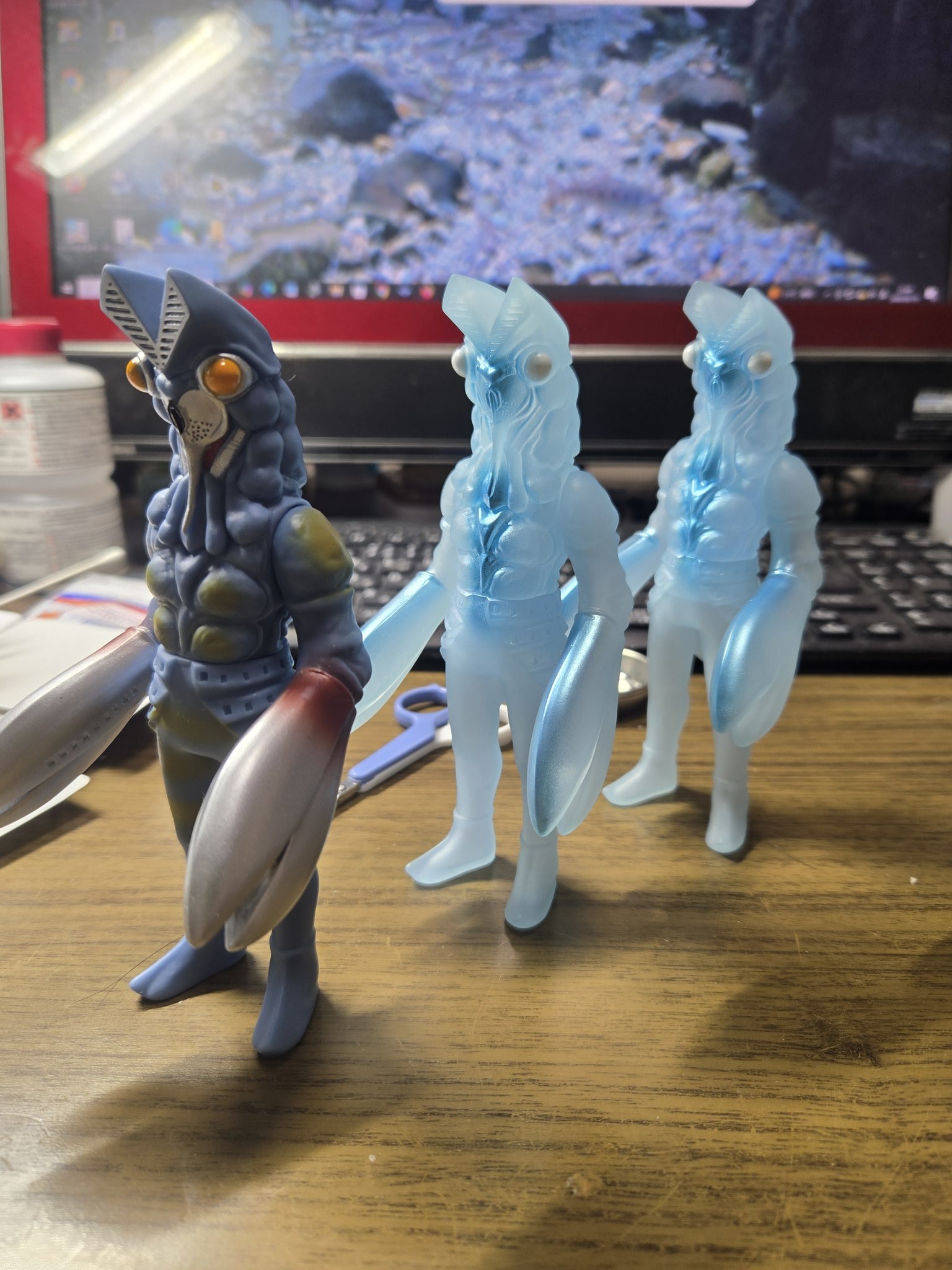 ウルトラ怪獣シリーズ EX バルタン星人 分身カラー カネゴン