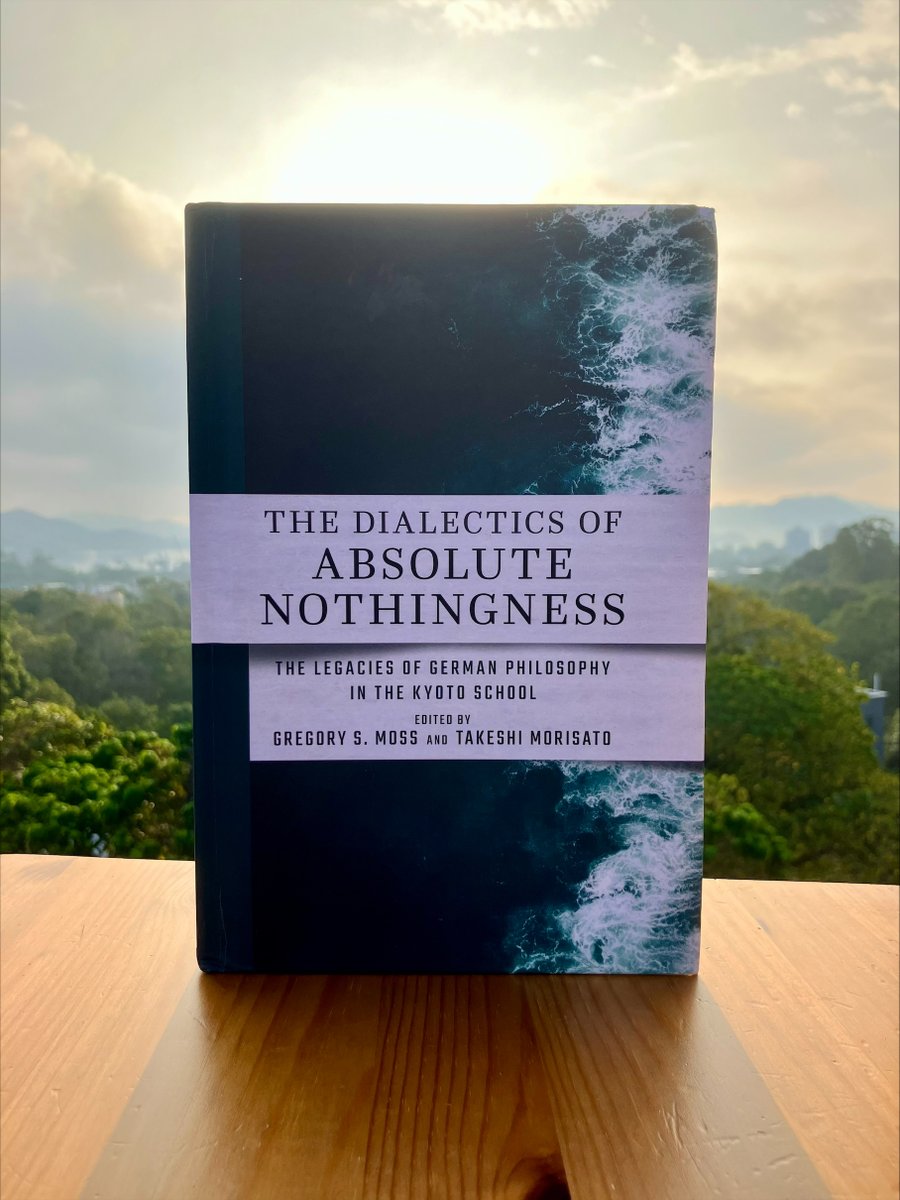 If interested in Kyoto School's reception of German thought, check out what <a href="/GregorySMoss2/">Gregory S. Moss</a> &amp; published today <a href="/CornellPress/">Cornell University Press</a>: "The Dialectics of Absolute Nothingness." 
Also enjoy the Hong Kong background in the last pic ↓ cornellpress.cornell.edu/book/978150177…