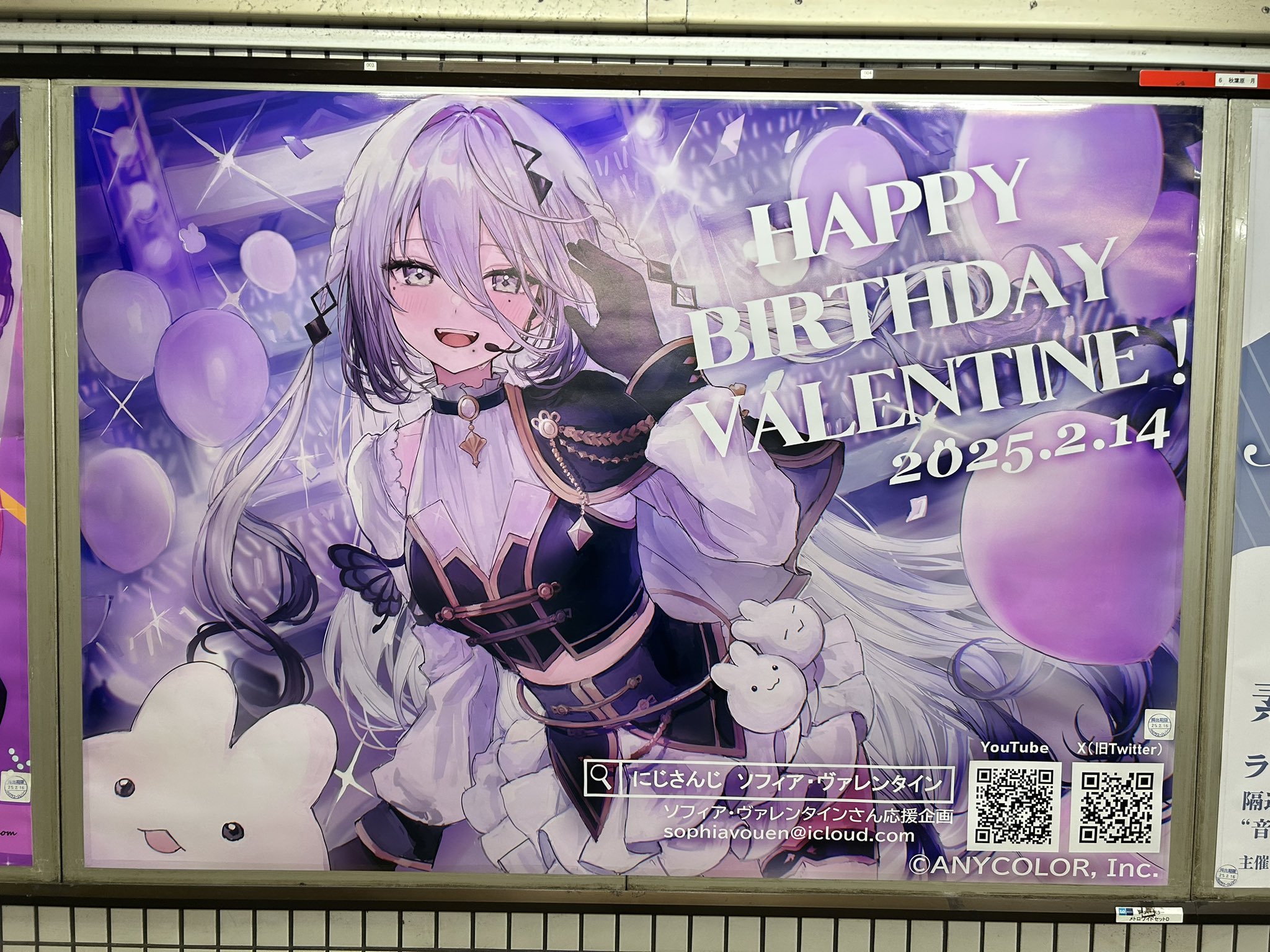 ソフィア・ヴァレンタイン　誕生日キャンバスパネル ソフィア・ヴァレンタイン 誕生日キャンバスパネル Amazon.co.jp