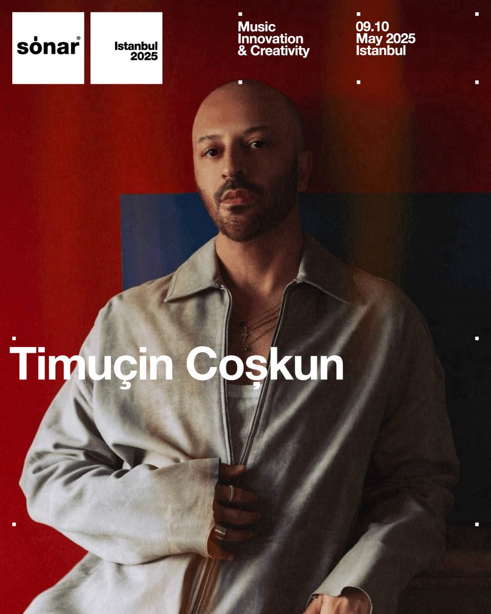 Indie dance, house, techno ve 90’lar groove’unu harmanlayan eklektik setleriyle tanınan Timuçin Coşkun, %100 Müzik katkılarıyla 9-10 Mayıs’ta Sónar Istanbul’da!
Biletler satışta! 🎟️ → <a href="/passo_com_tr/">Passo</a> 

Timuçin Coşkun, known for his eclectic sets that blend indie dance, house,