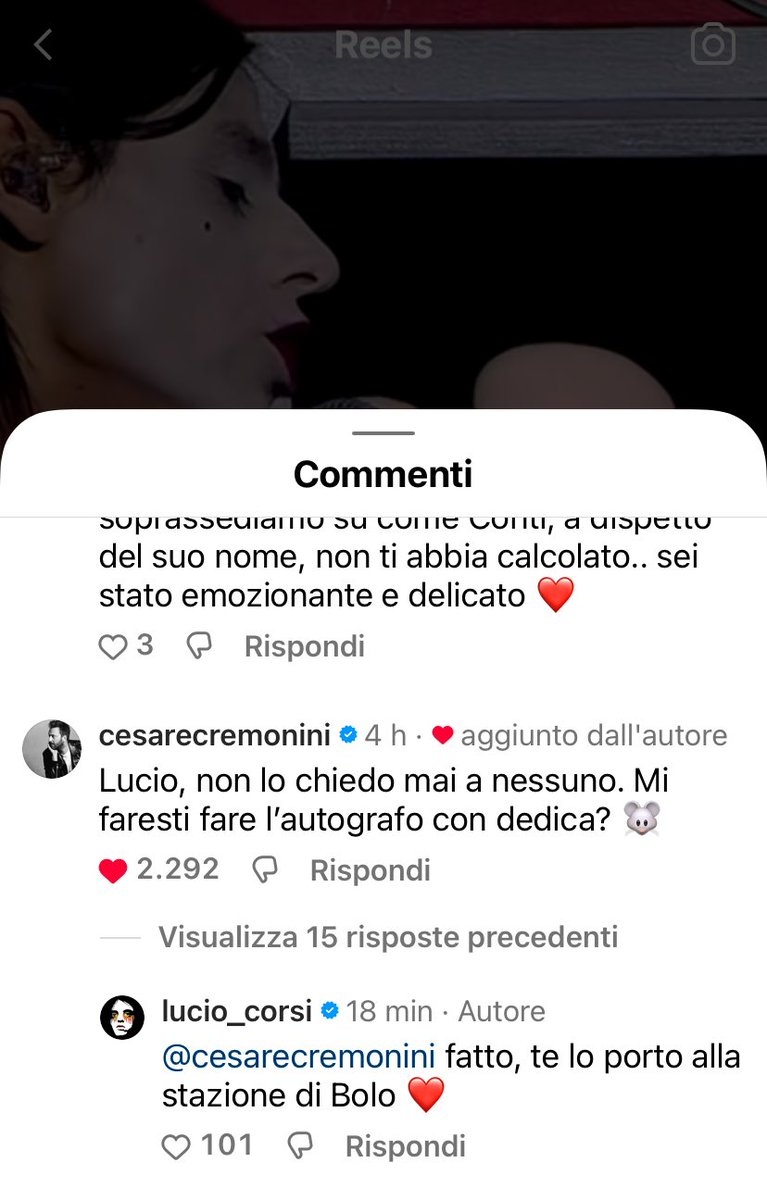 non so, fate voi 💛
#luciocorsi #sanremo25