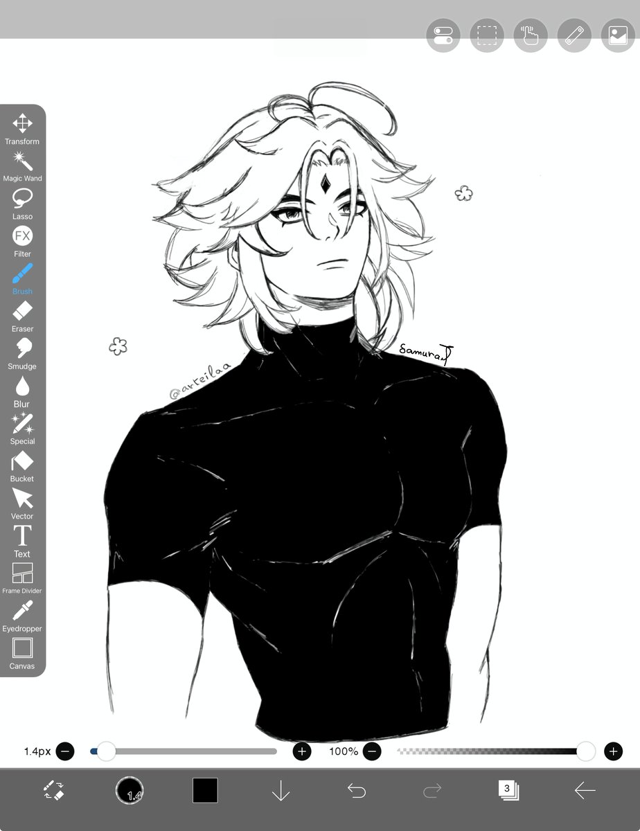 arteilaa's tweet photo. Xiao big version..

#xiao #xiaother #xiaolumi 
#GenshinImpact #Genshinfanart https://t.co/kxIpwZxGNr