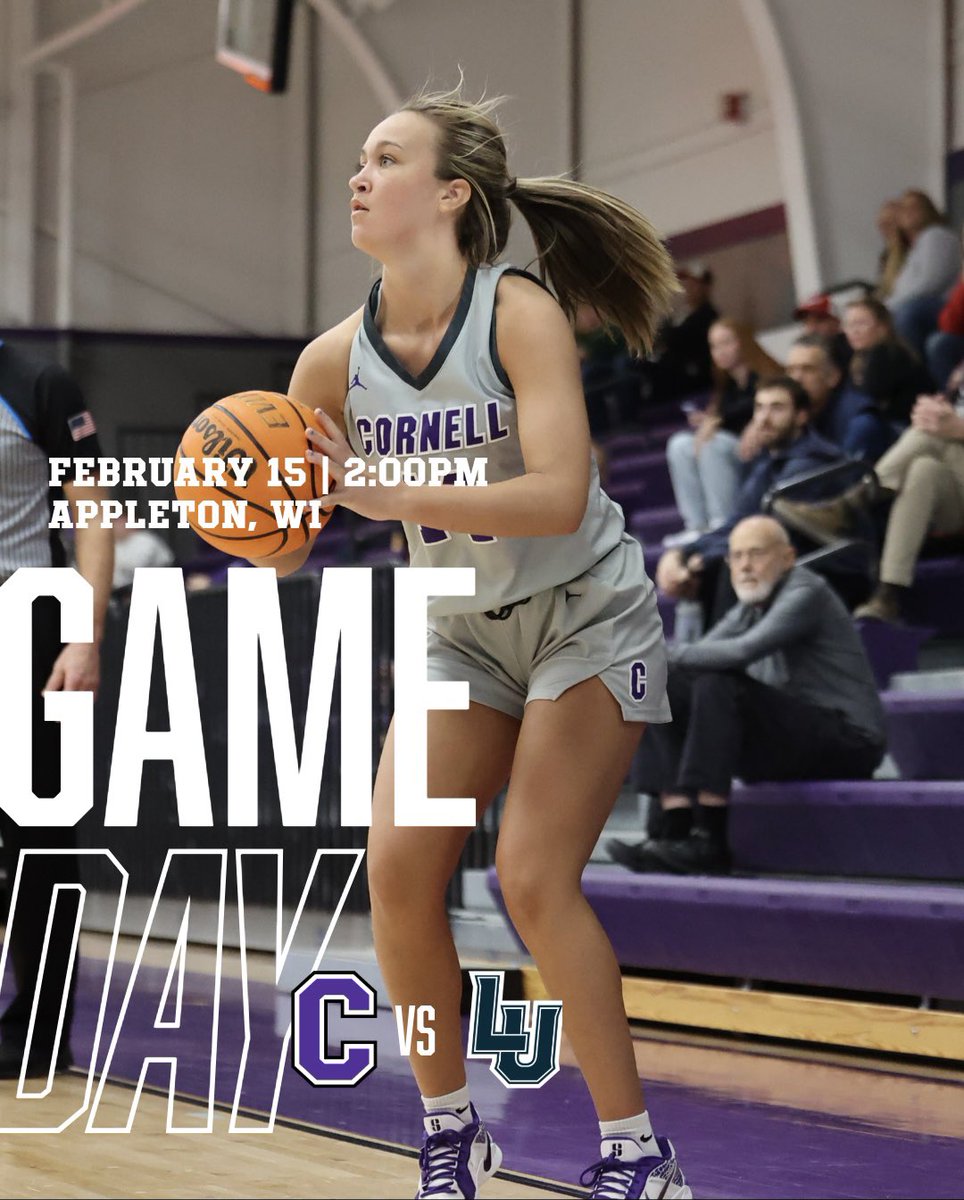 🚨𝑮𝑨𝑴𝑬 𝑫𝑨𝒀🚨

⏰: 2:00pm
📍: Lawrence University
📺: vikings.lawrence.edu/watch/?Live=29…

#cornellramswbb #cornellathletics #cornellcollege
