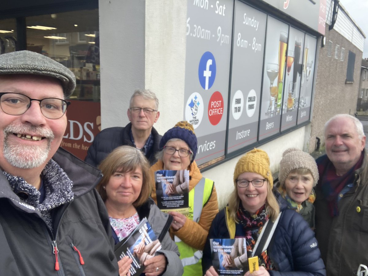 Calum Smith (@gobhamor) on Twitter photo Out campaigning in Bearsden & Milngavie today with <a href="/MarieAMcNair/">Marie McNair MSP</a> and others #ActiveSNP Out campaigning in Bearsden & Milngavie today with <a href="/MarieAMcNair/">Marie McNair MSP</a> and others #ActiveSNP