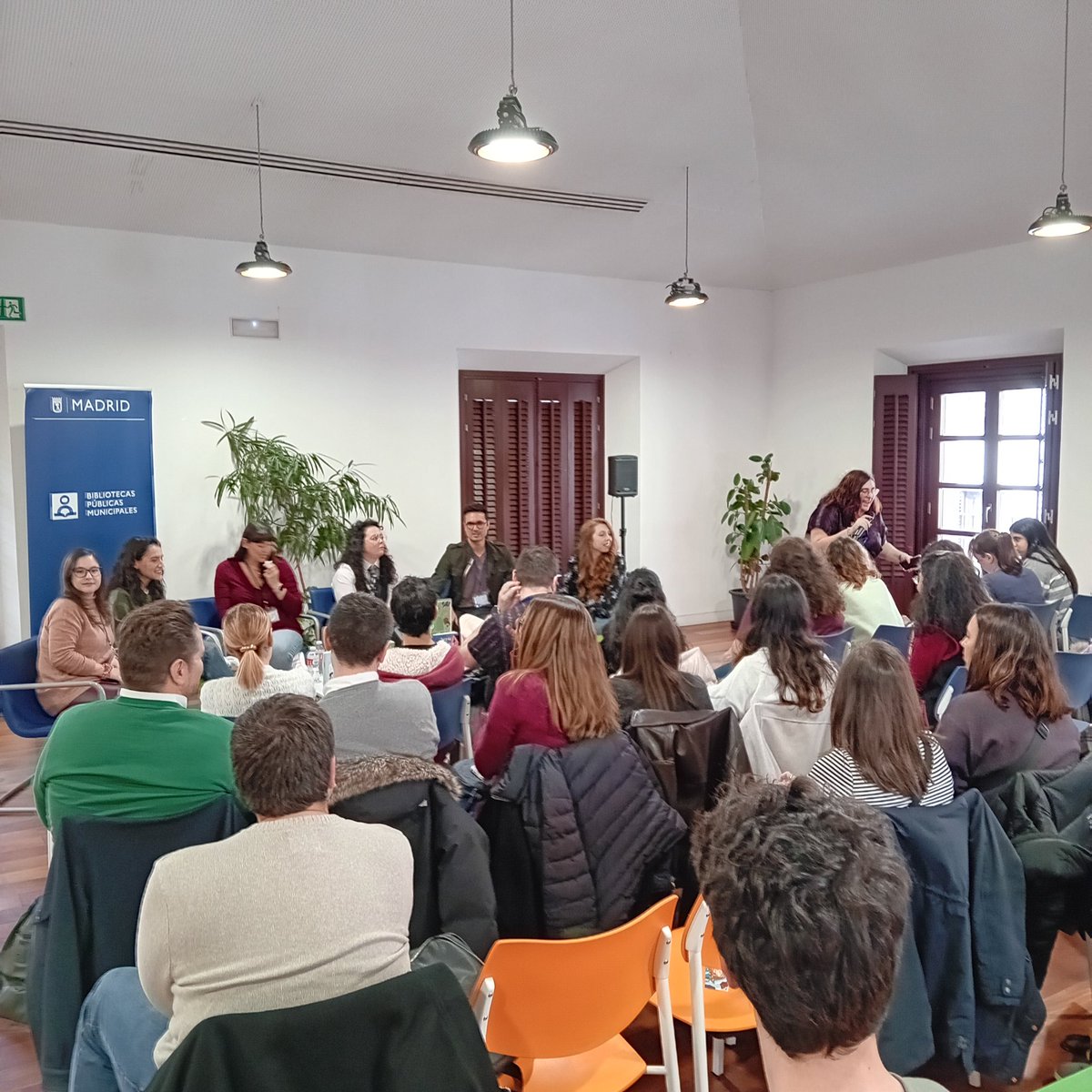 Bibliotecas Ayuntamiento de Madrid tweet media