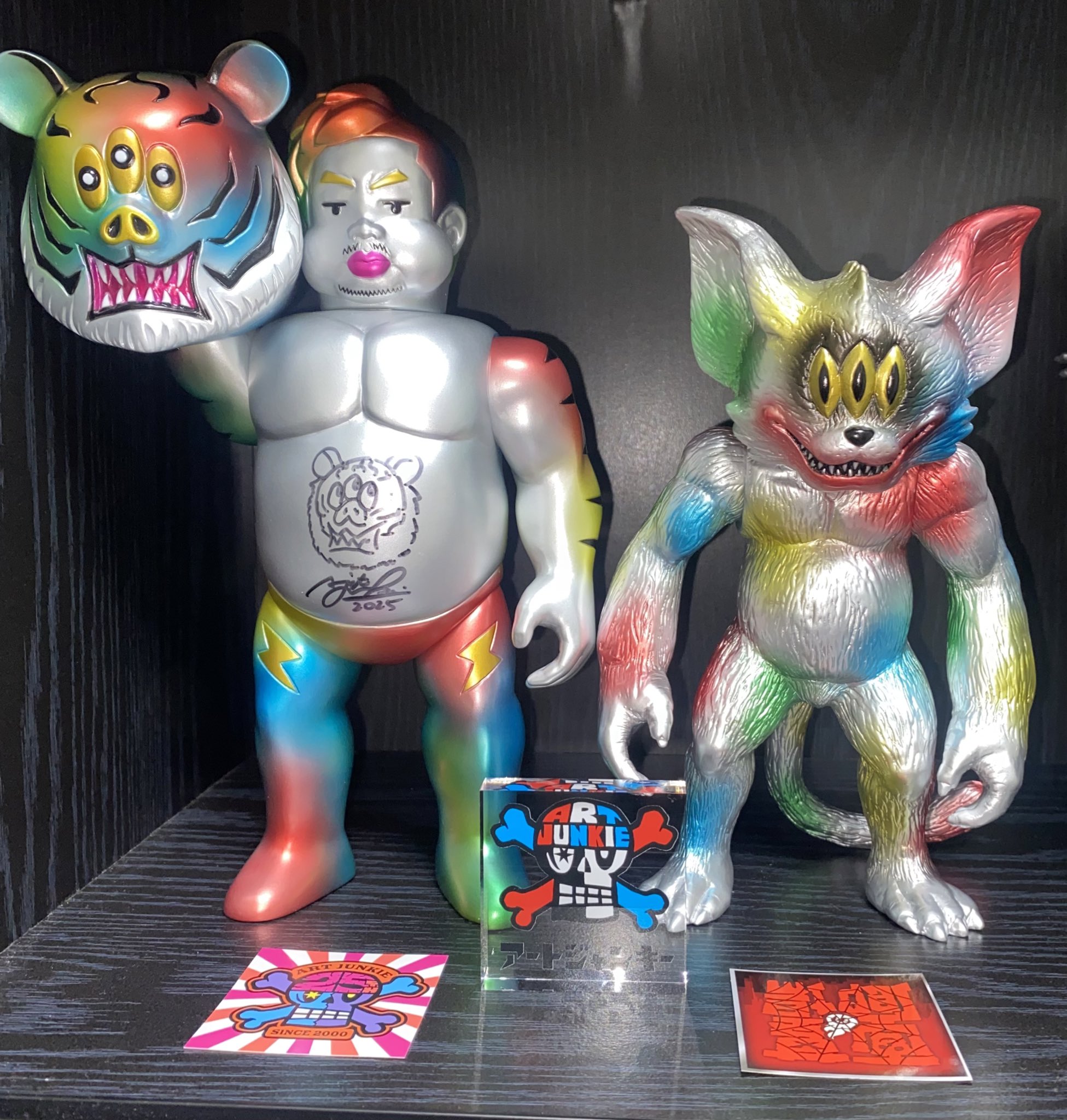 アートジャンキー ART JUNKIE 三眼龍神カームドラゴン ゴールデン 三眼龍神】カームドラゴン(ギガラメゴールド） - Sofvi & T