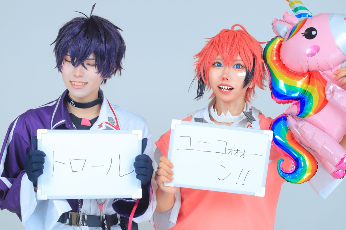 ojijisaku's tweet photo. 🌈🕒cos
🍱🦖 ＆  🤝

【お題の回答を全員一致させないと告知が出来ません！！】

🍱🦖 @watayuki_okaka 
🤝 @ojijisaku https://t.co/S4Ic8mbvSG
